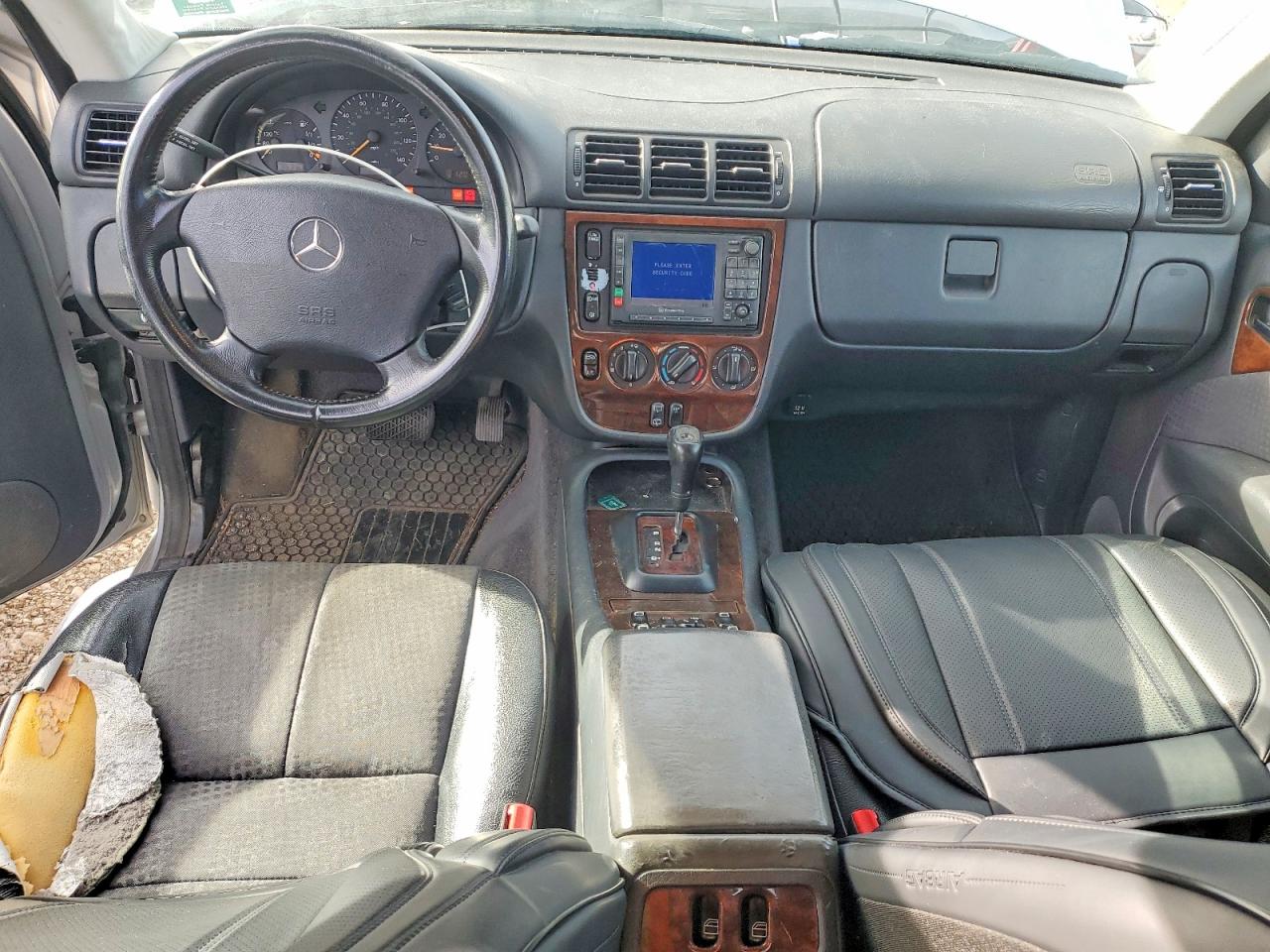2000 Mercedes-benz Ml 320 Серебряный vin: 4JGAB54E6YA210542