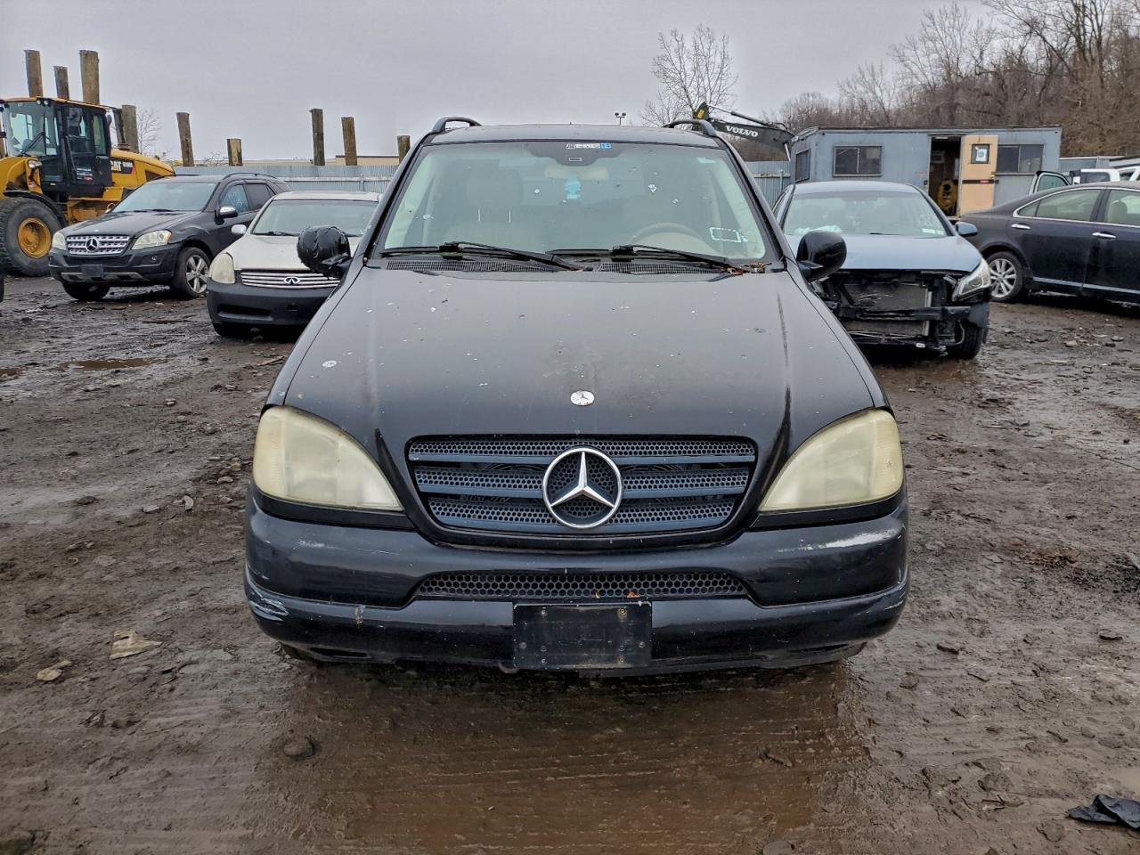 2001 Mercedes-benz Ml 320 Black vin: 4JGAB54E71A227498