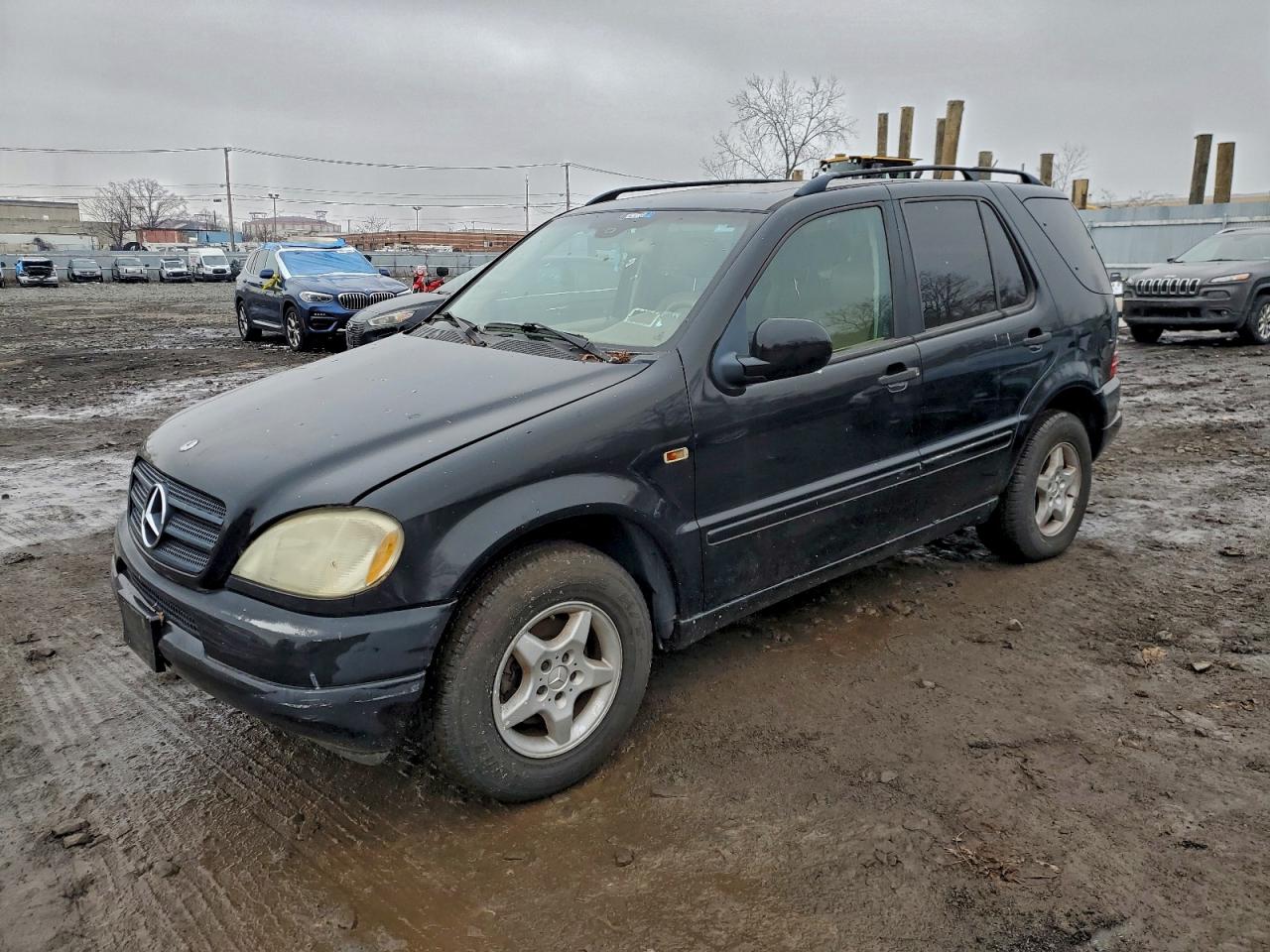 2001 Mercedes-benz Ml 320 Черный vin: 4JGAB54E71A227498