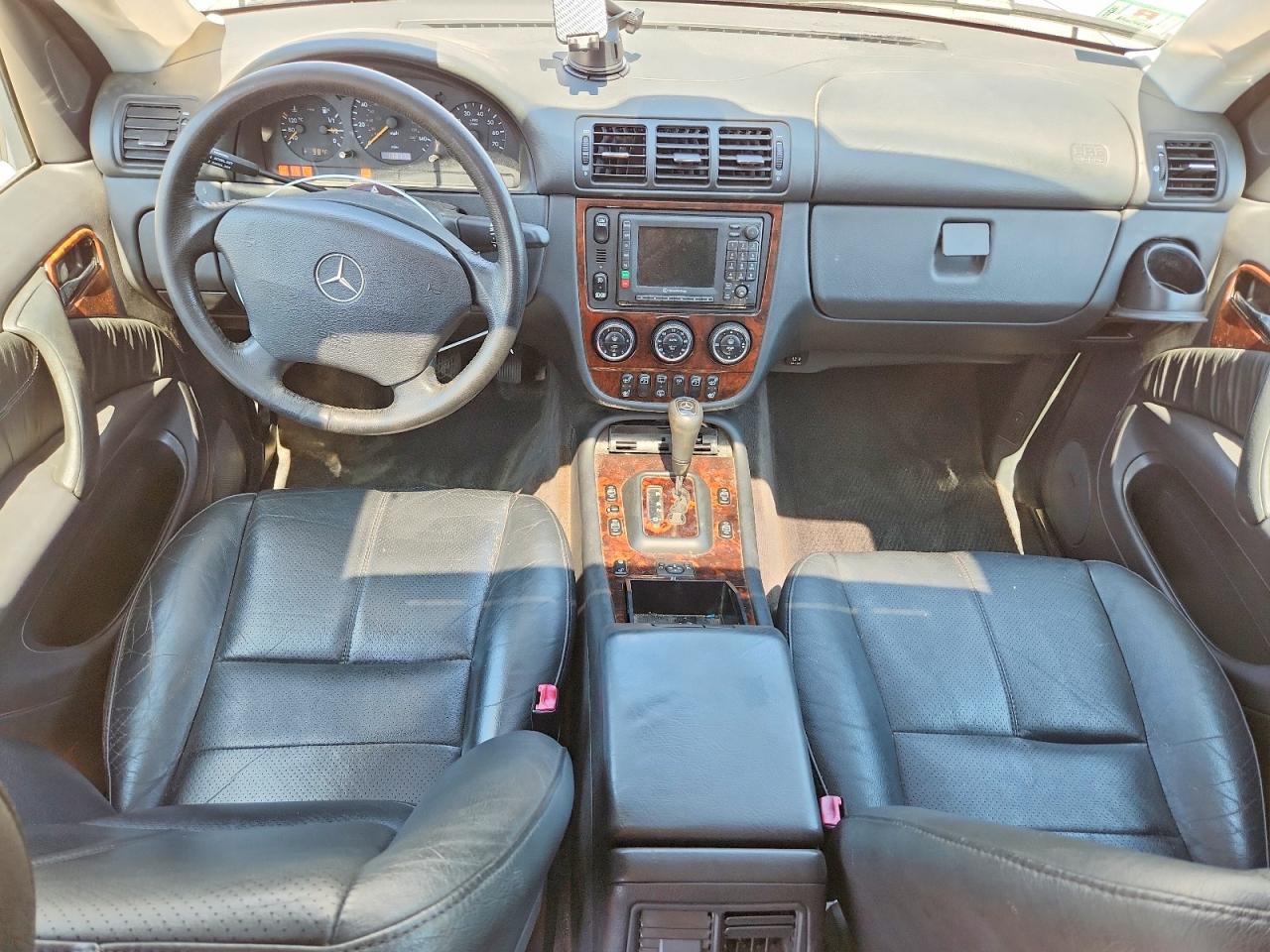 2002 Mercedes-benz Ml 320 Silver vin: 4JGAB54E72A343382