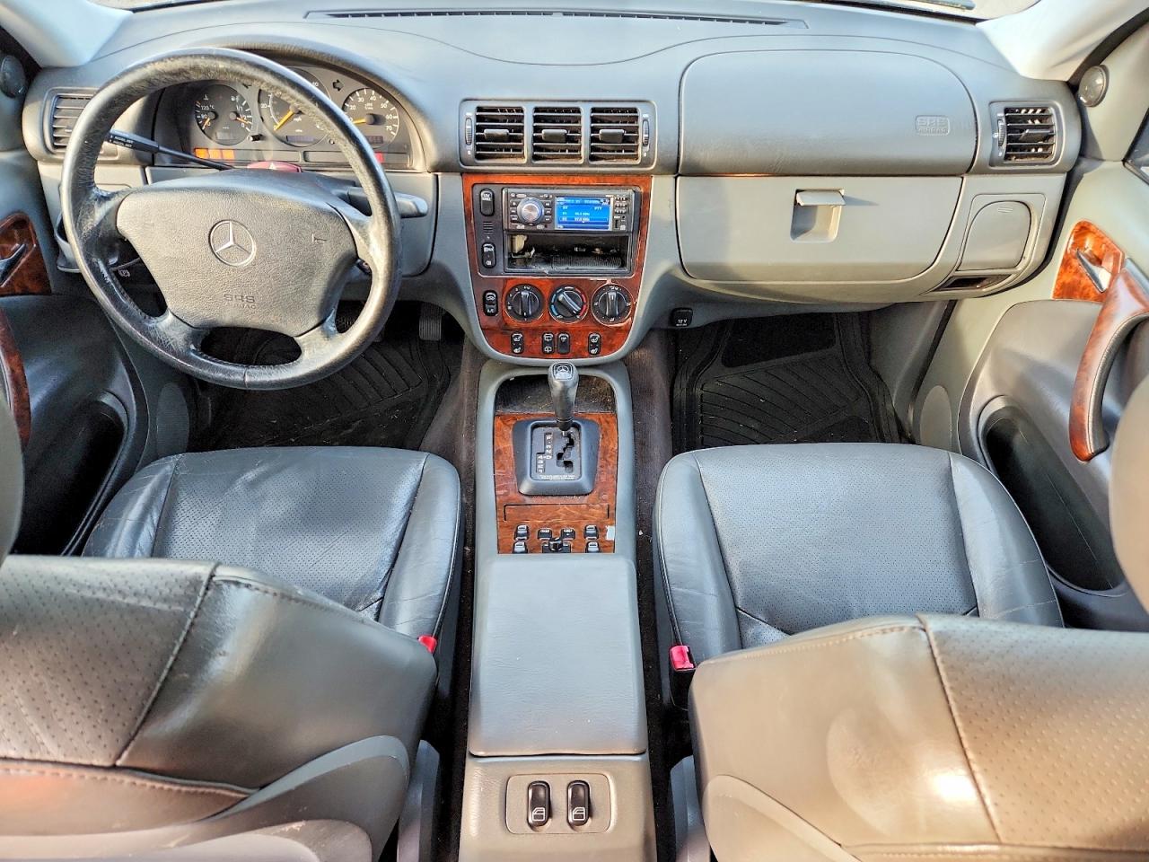 1999 Mercedes-benz Ml 320 Black vin: 4JGAB54E7XA140967