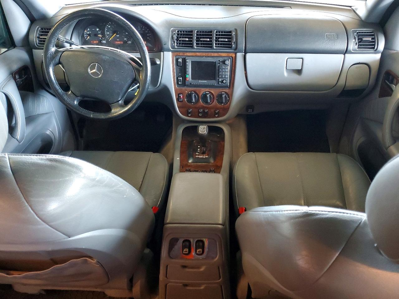 2000 Mercedes-benz Ml-class Blue vin: 4JGAB54E7YA156880