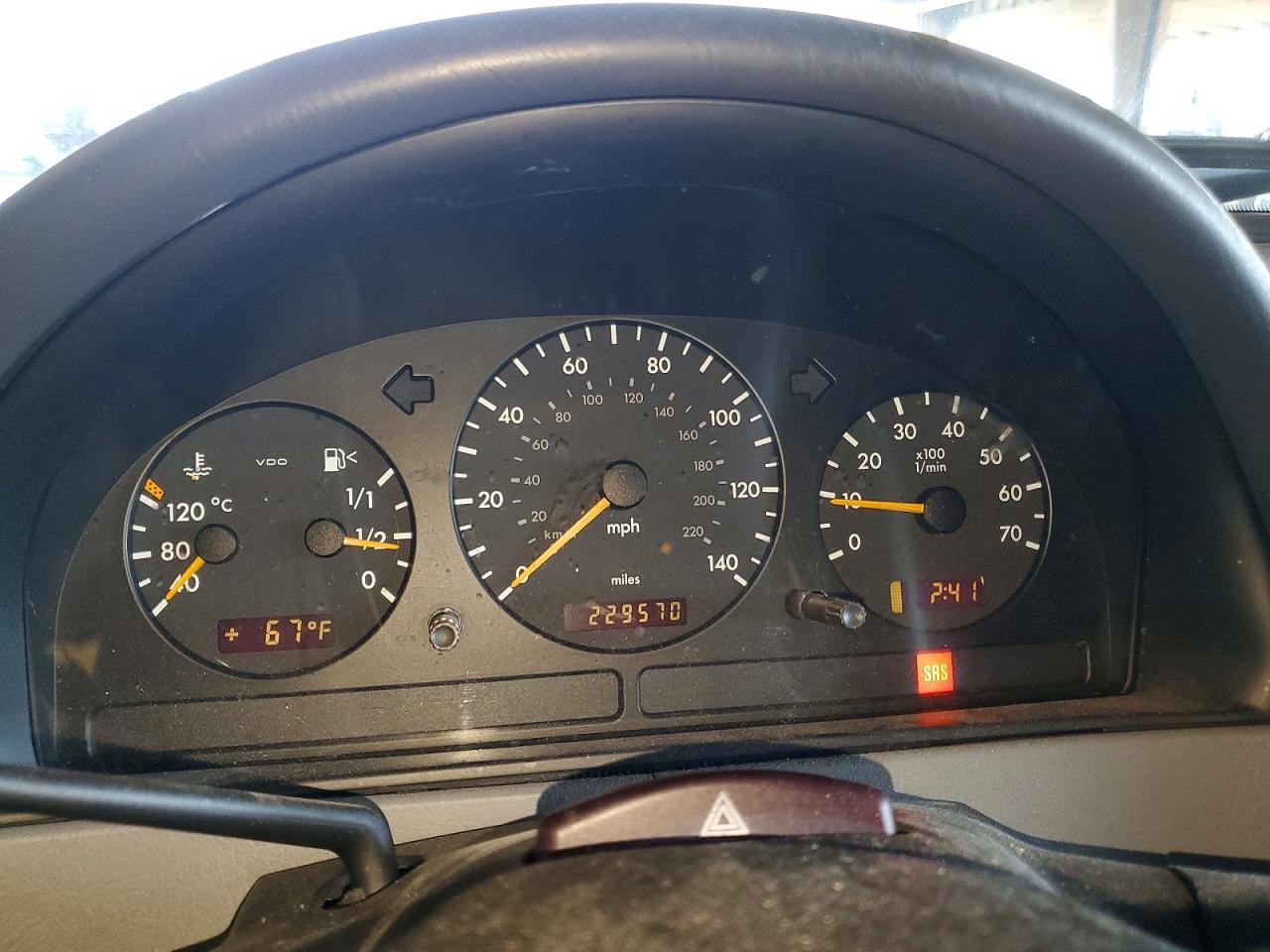 2000 Mercedes-benz Ml-class Blue vin: 4JGAB54E7YA156880