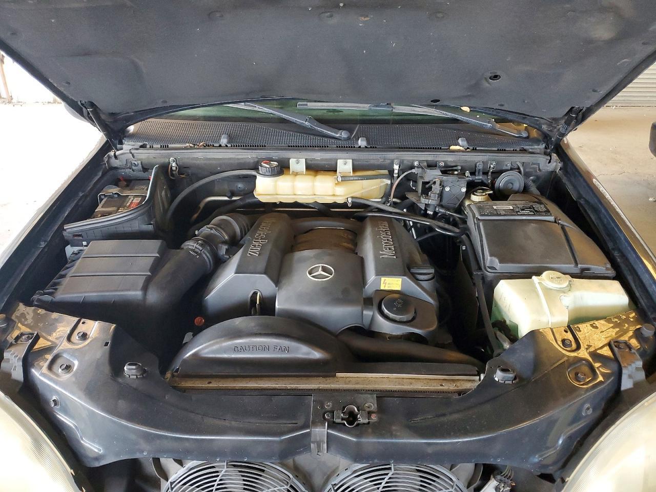 2000 Mercedes-benz Ml-class Blue vin: 4JGAB54E7YA156880