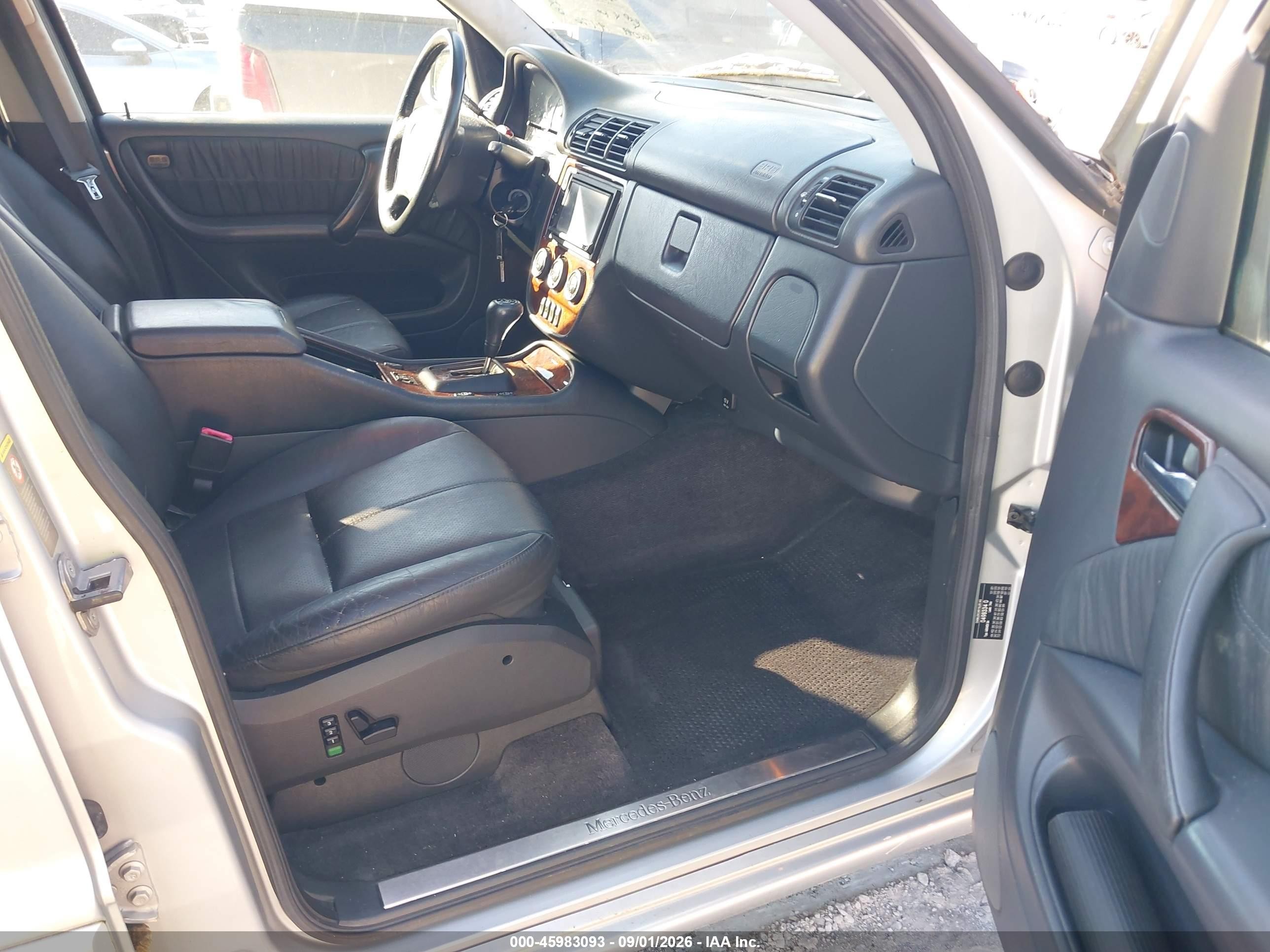 2003 Mercedes-benz Ml 320 Silver vin: 4JGAB54E83A388767