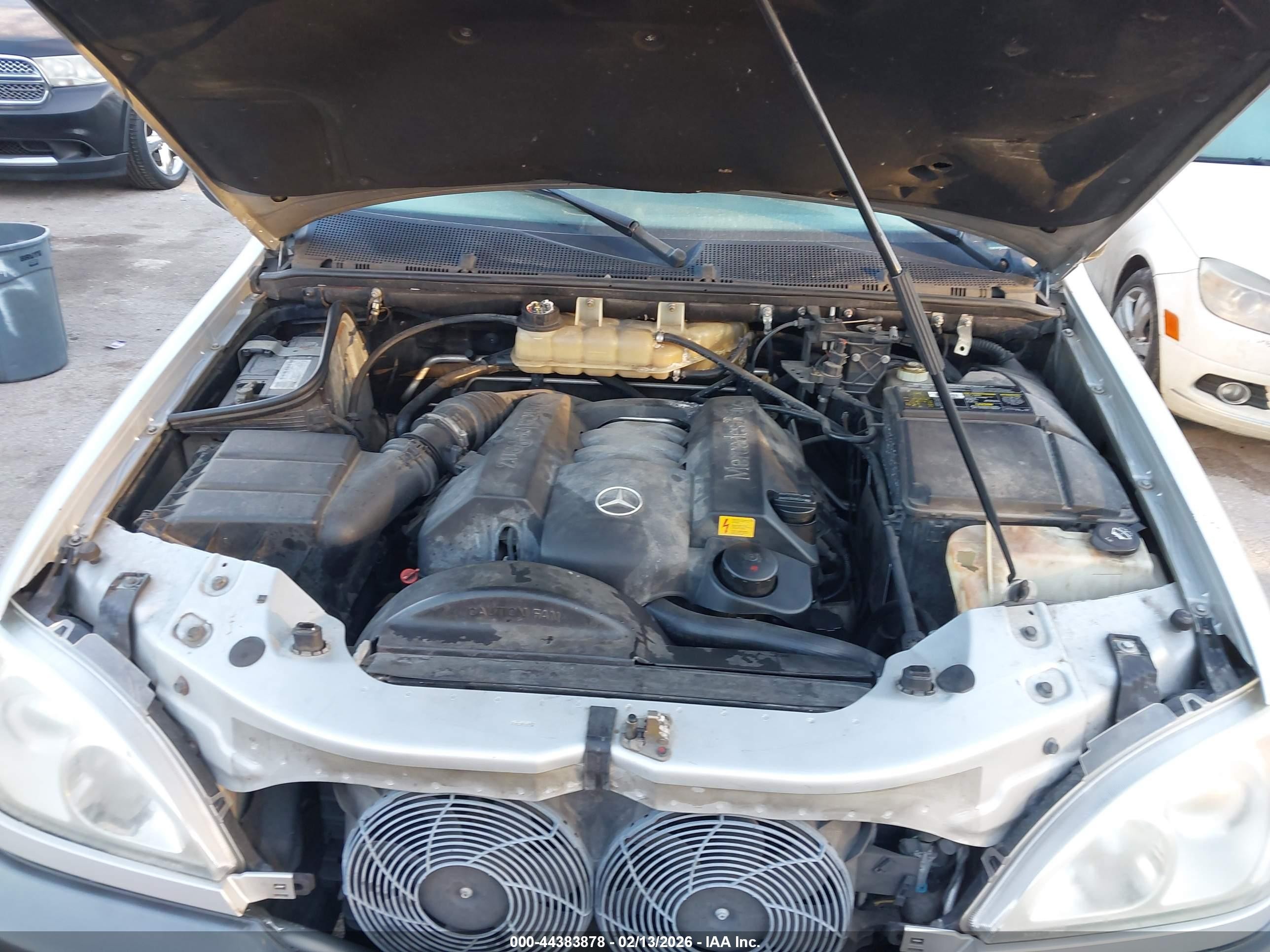 1999 Mercedes-benz Ml 320   Серебряный vin: 4JGAB54E8XA078625