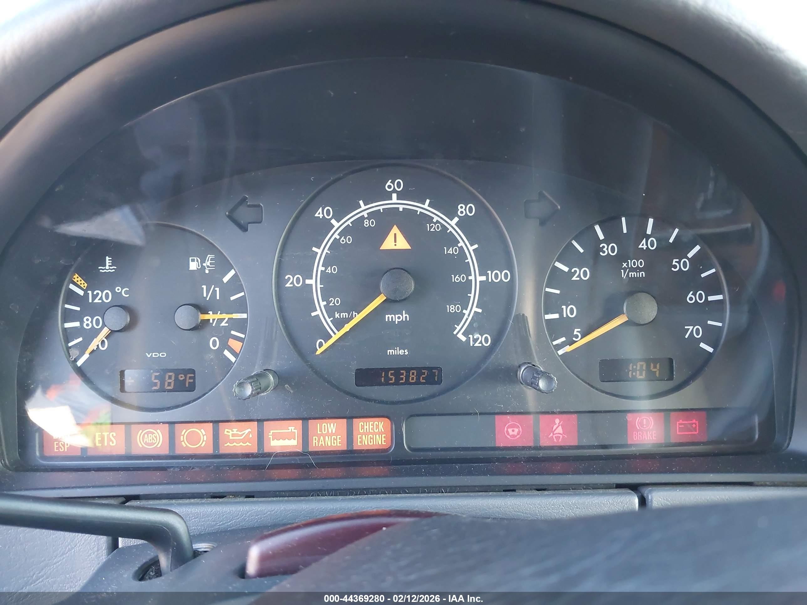 1999 Mercedes-benz Ml 320   Черный vin: 4JGAB54E8XA120503