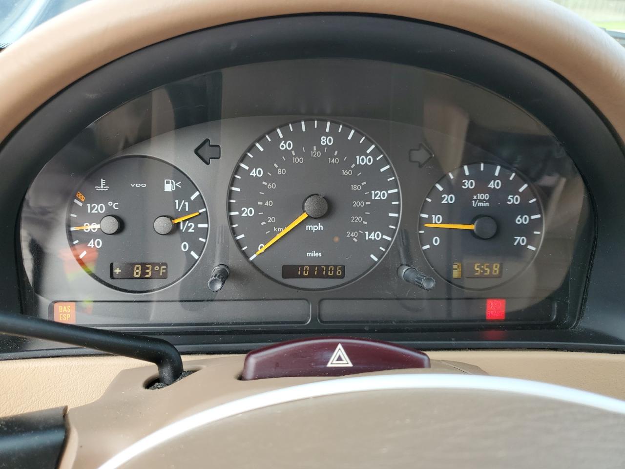 2002 Mercedes-benz Ml 320 Black vin: 4JGAB54E92A298297