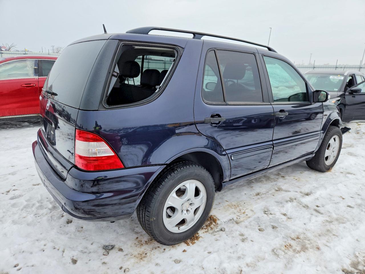 2002 Mercedes-benz Ml 320 Blue vin: 4JGAB54E92A348325