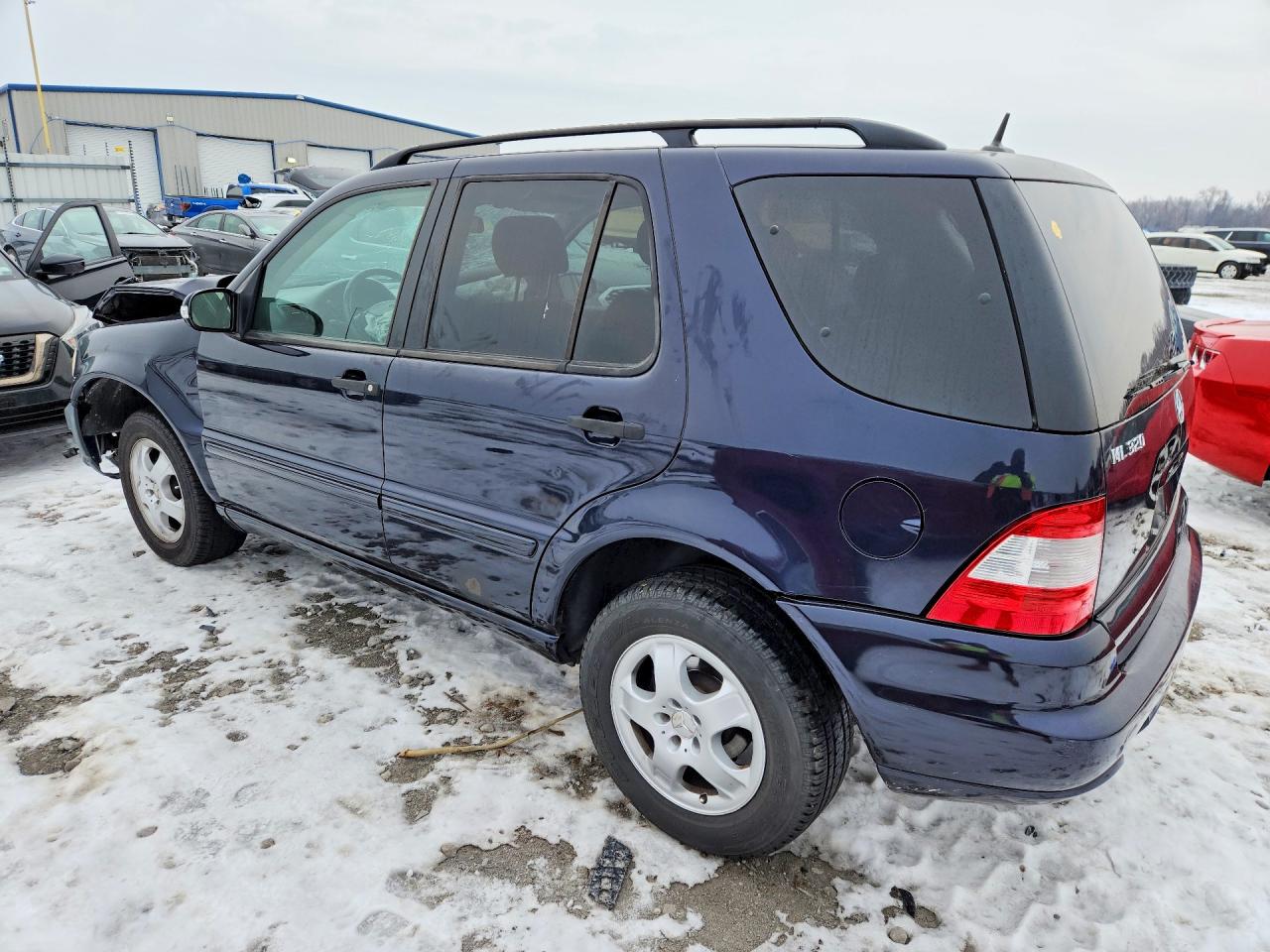 2002 Mercedes-benz Ml 320 Blue vin: 4JGAB54E92A348325