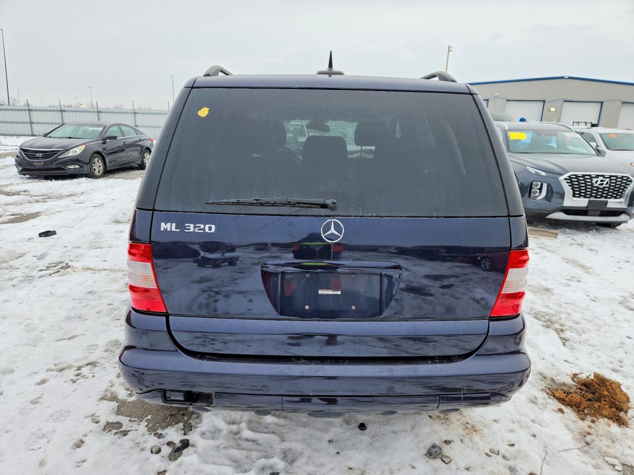 2002 Mercedes-benz Ml 320 Blue vin: 4JGAB54E92A348325