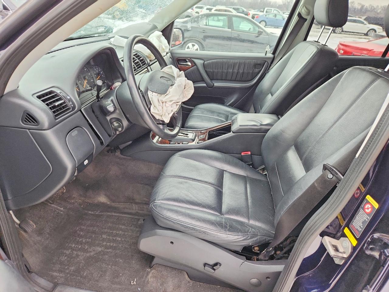 2002 Mercedes-benz Ml 320 Blue vin: 4JGAB54E92A348325