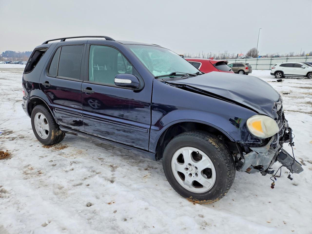 2002 Mercedes-benz Ml 320 Blue vin: 4JGAB54E92A348325
