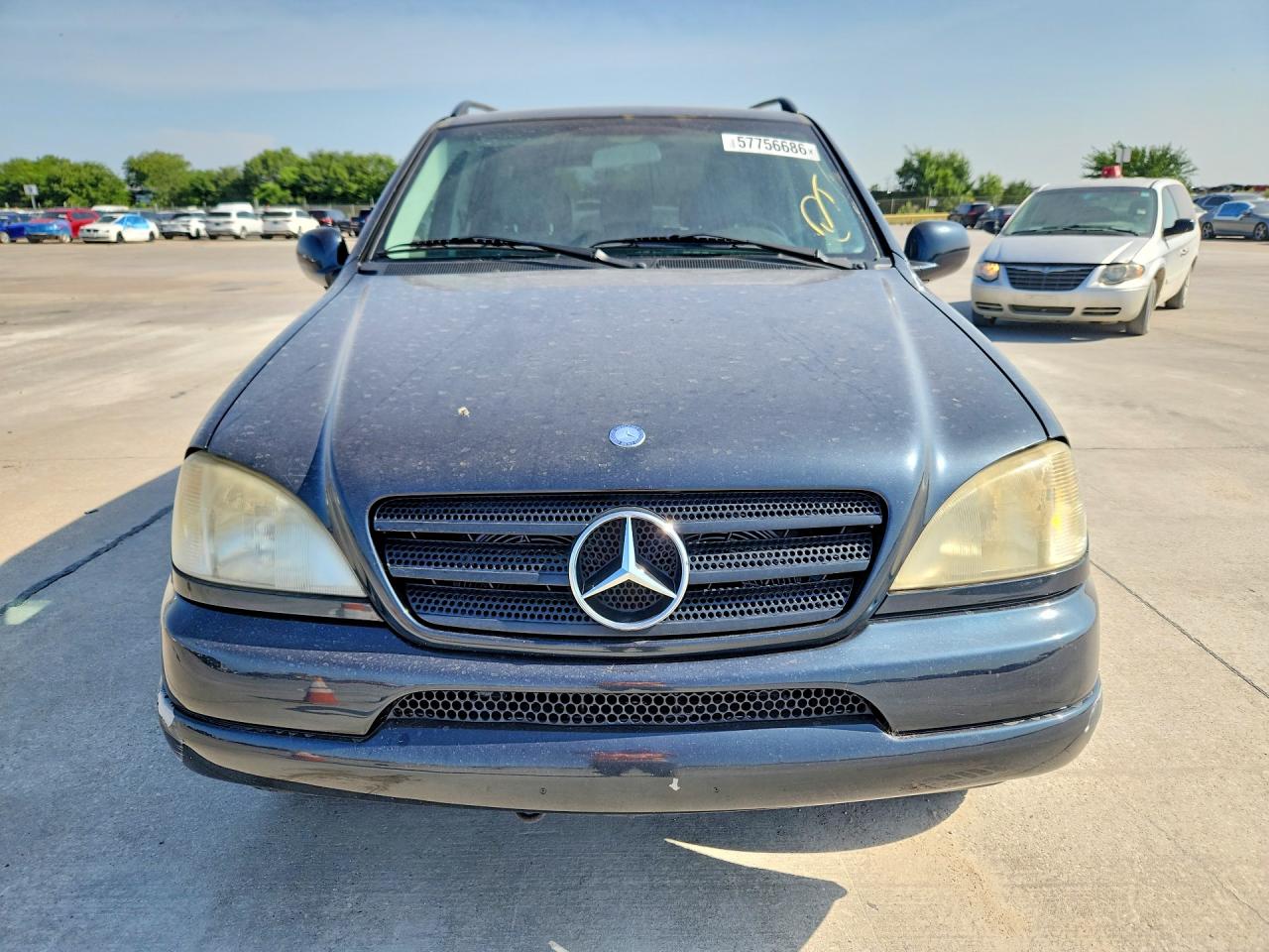 2000 Mercedes-benz Ml 320 Blue vin: 4JGAB54E9YA174586