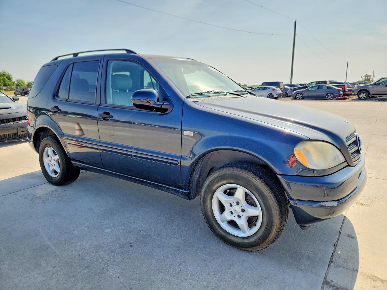 2000 Mercedes-benz Ml 320 Blue vin: 4JGAB54E9YA174586