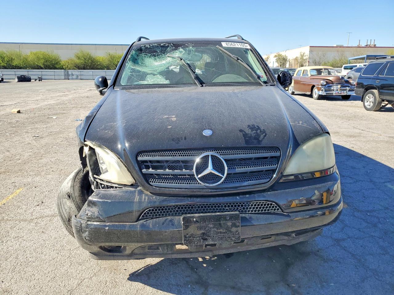 2000 Mercedes-benz Ml 320 Black vin: 4JGAB54E9YA204119