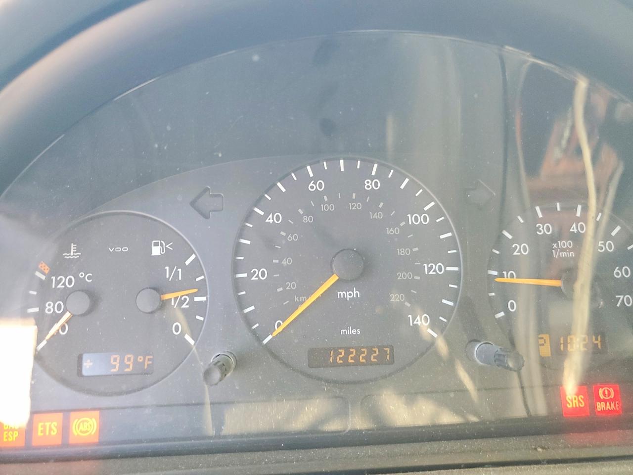 2000 Mercedes-benz Ml 320 Black vin: 4JGAB54E9YA204119