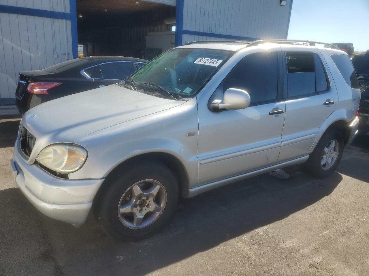 2001 Mercedes-benz Ml 320 Silver vin: 4JGAB54EX1A250354