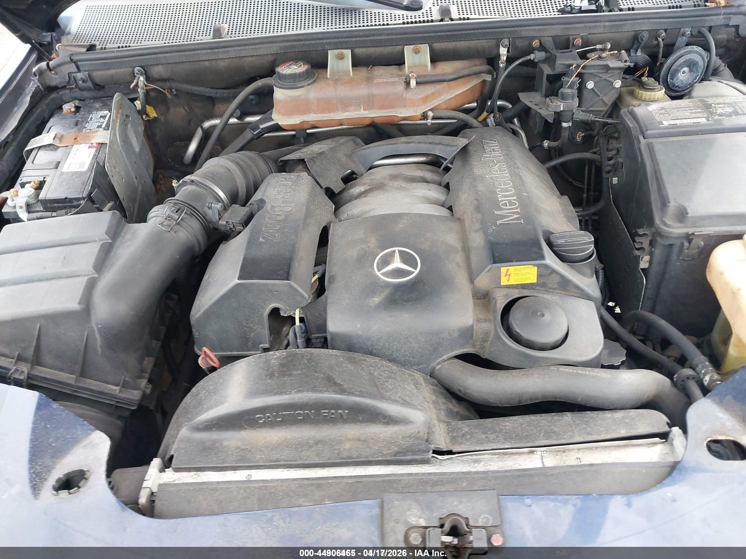 2001 Mercedes-benz Ml 320   Blue vin: 4JGAB54EX1A265470