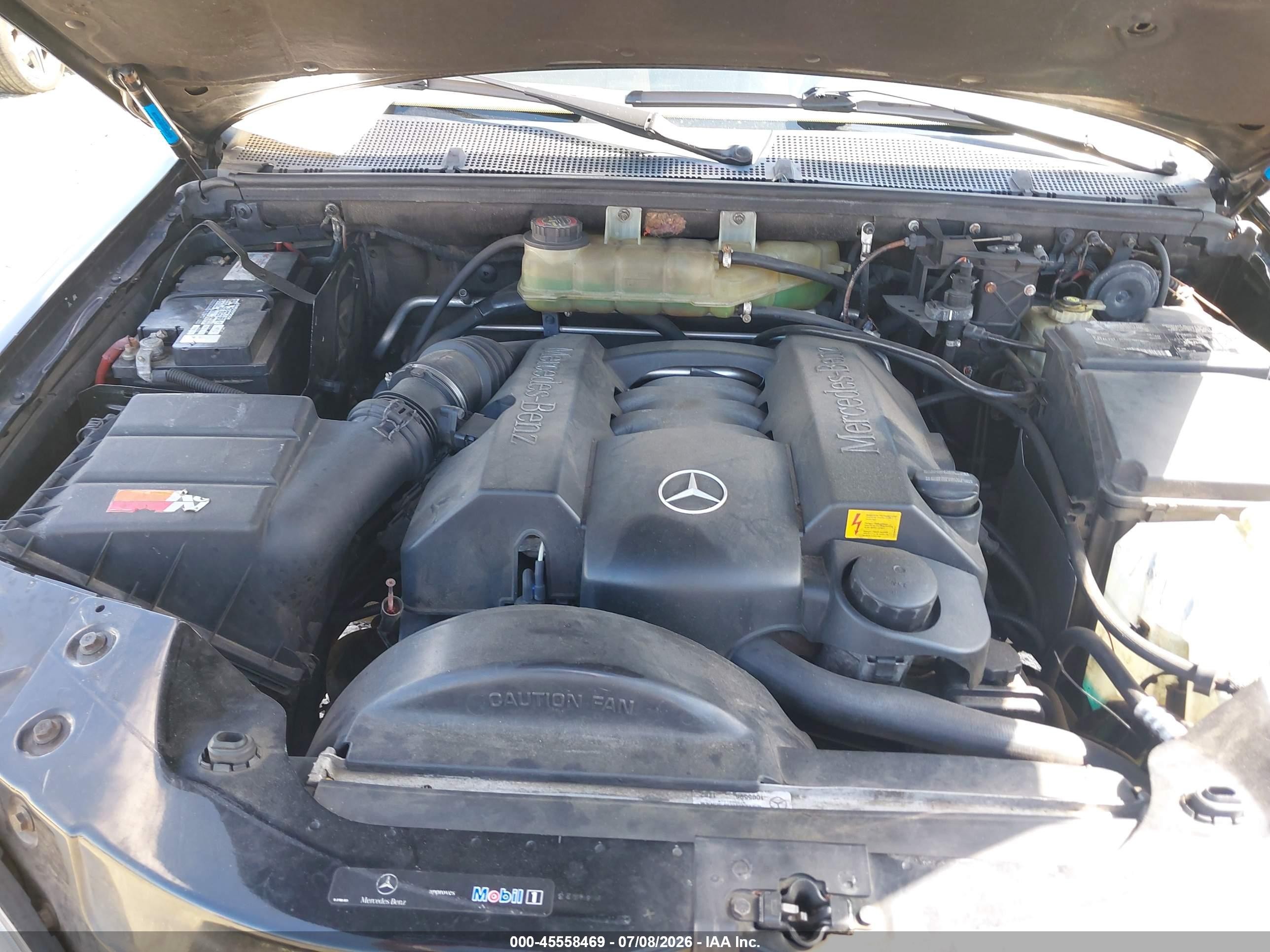 2003 Mercedes-benz Ml 320   Black vin: 4JGAB54EX3A372733