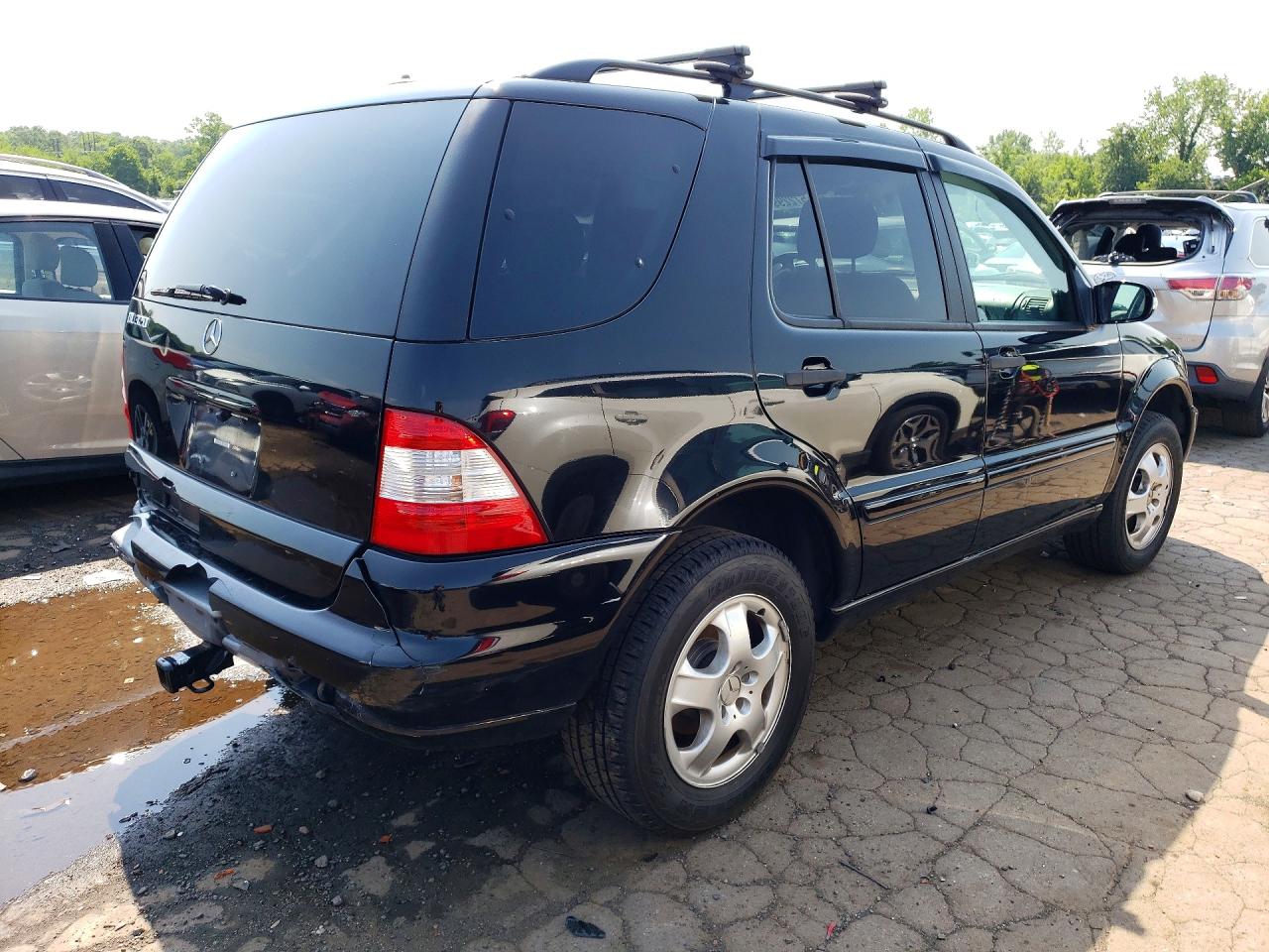 2003 Mercedes-benz Ml 320 Black vin: 4JGAB54EX3A382565