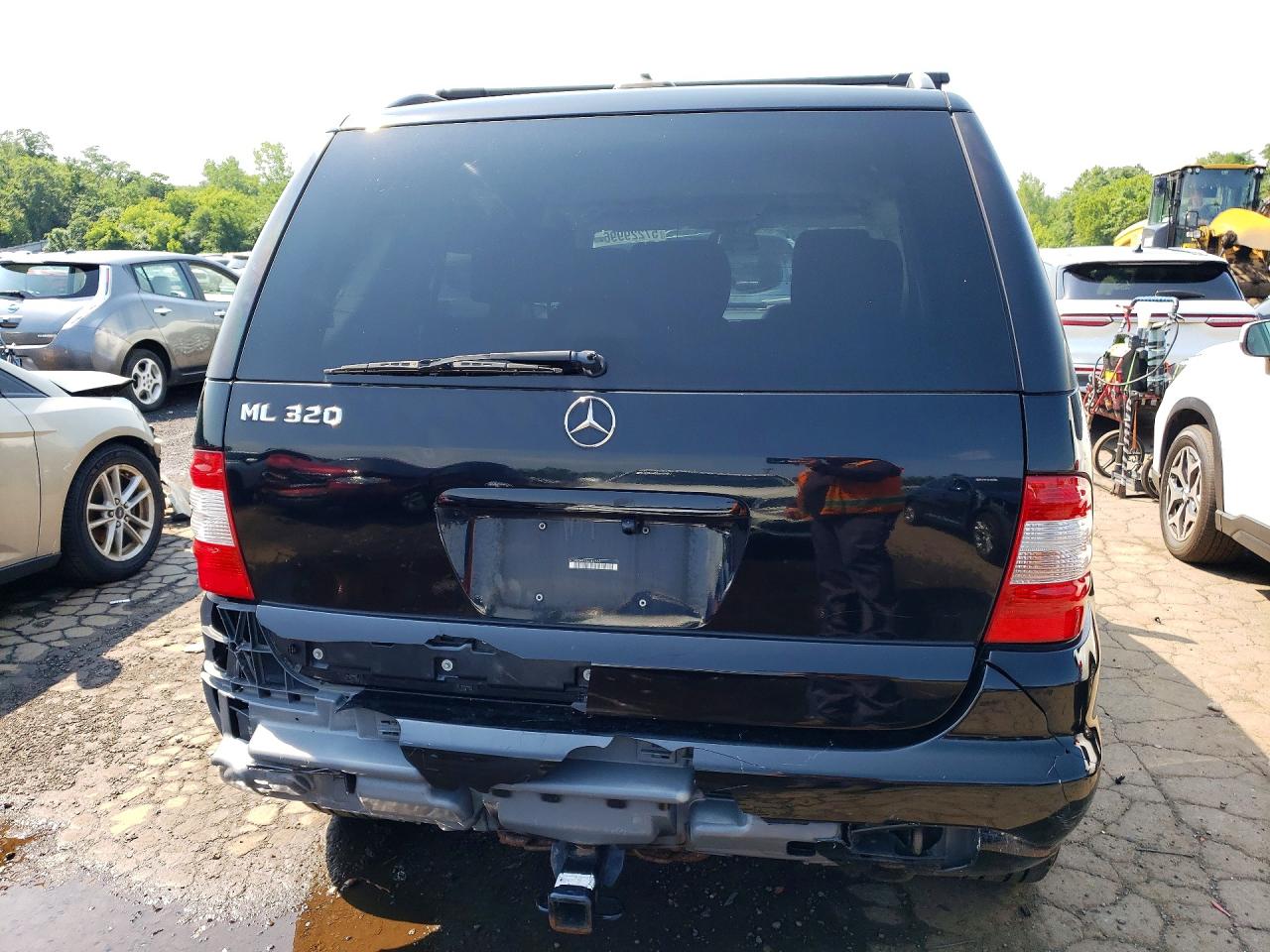 2003 Mercedes-benz Ml 320 Black vin: 4JGAB54EX3A382565