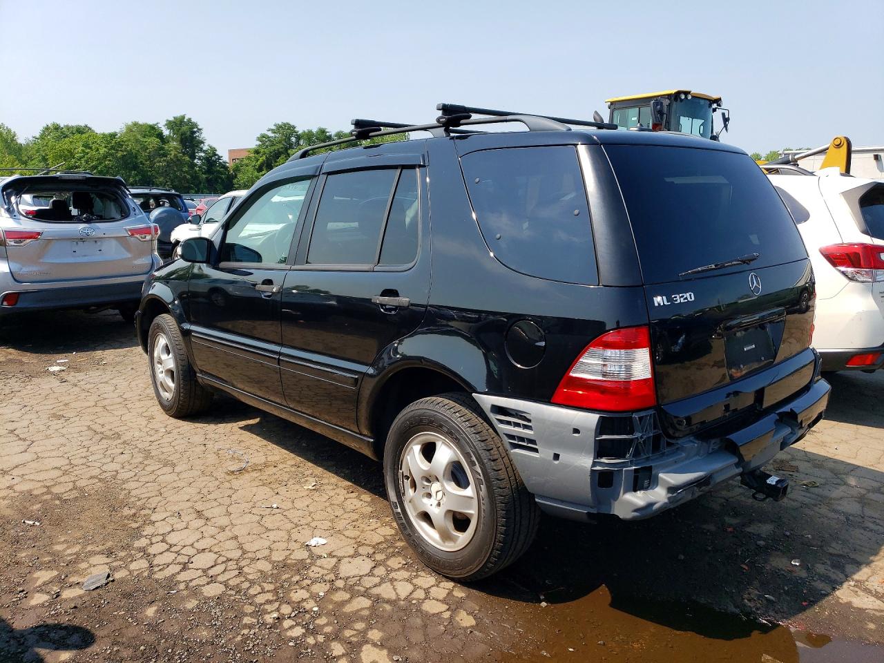 2003 Mercedes-benz Ml 320 Black vin: 4JGAB54EX3A382565