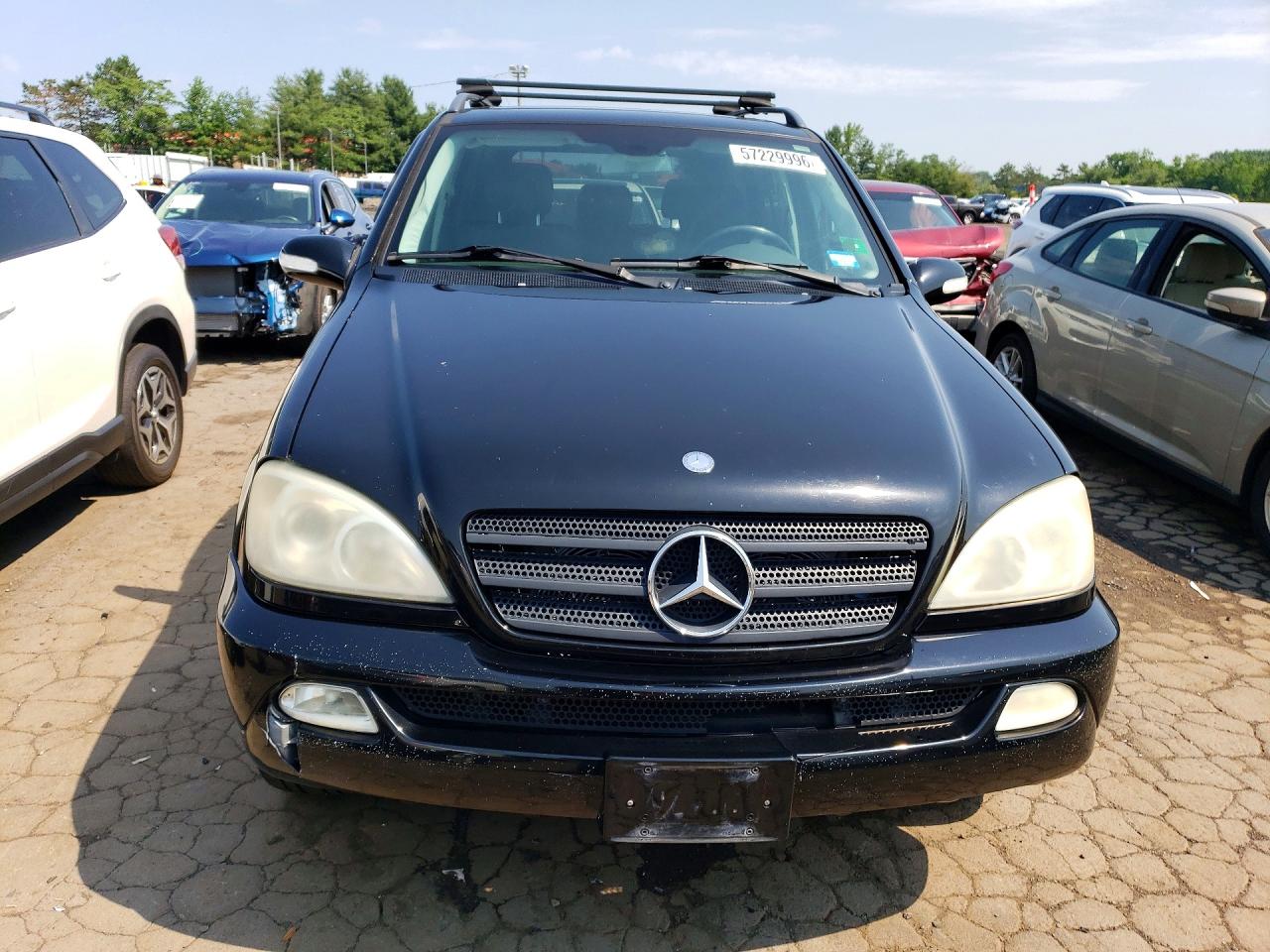 2003 Mercedes-benz Ml 320 Black vin: 4JGAB54EX3A382565