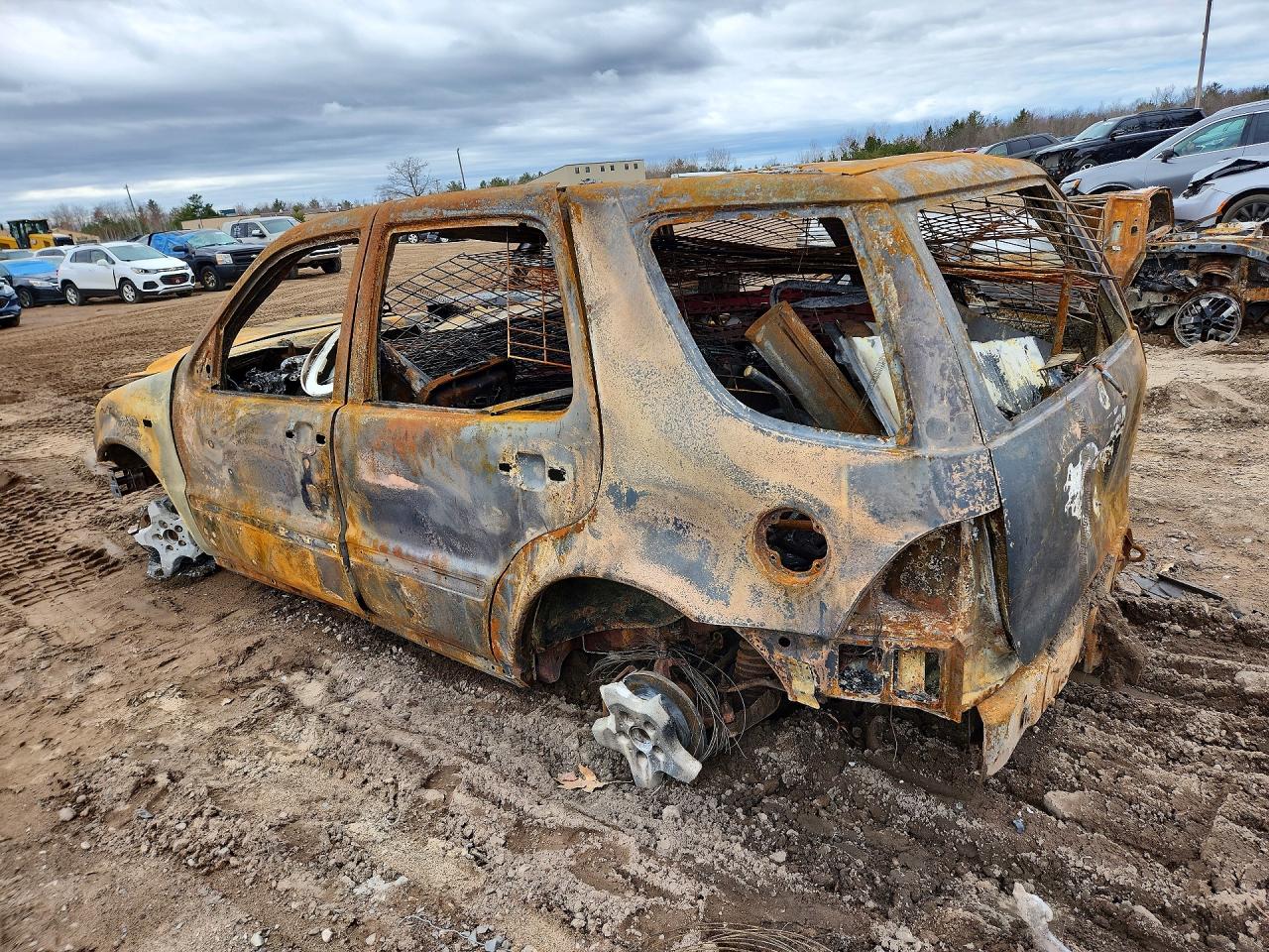 1998 Mercedes-benz Ml 320 Burn vin: 4JGAB54EXWA011698