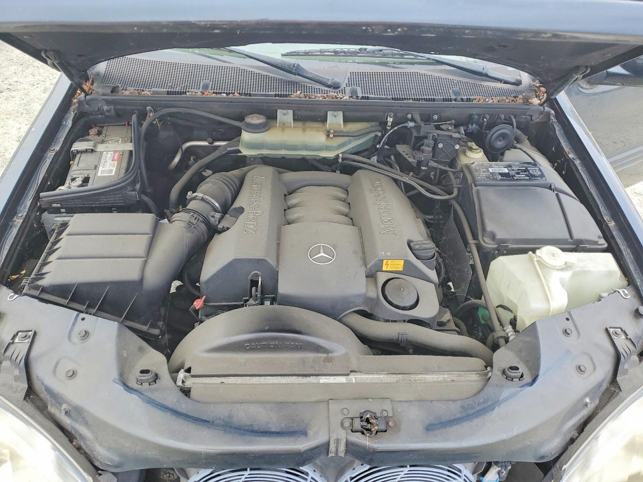 2000 Mercedes-benz Ml 320 Blue vin: 4JGAB54EXYA216599