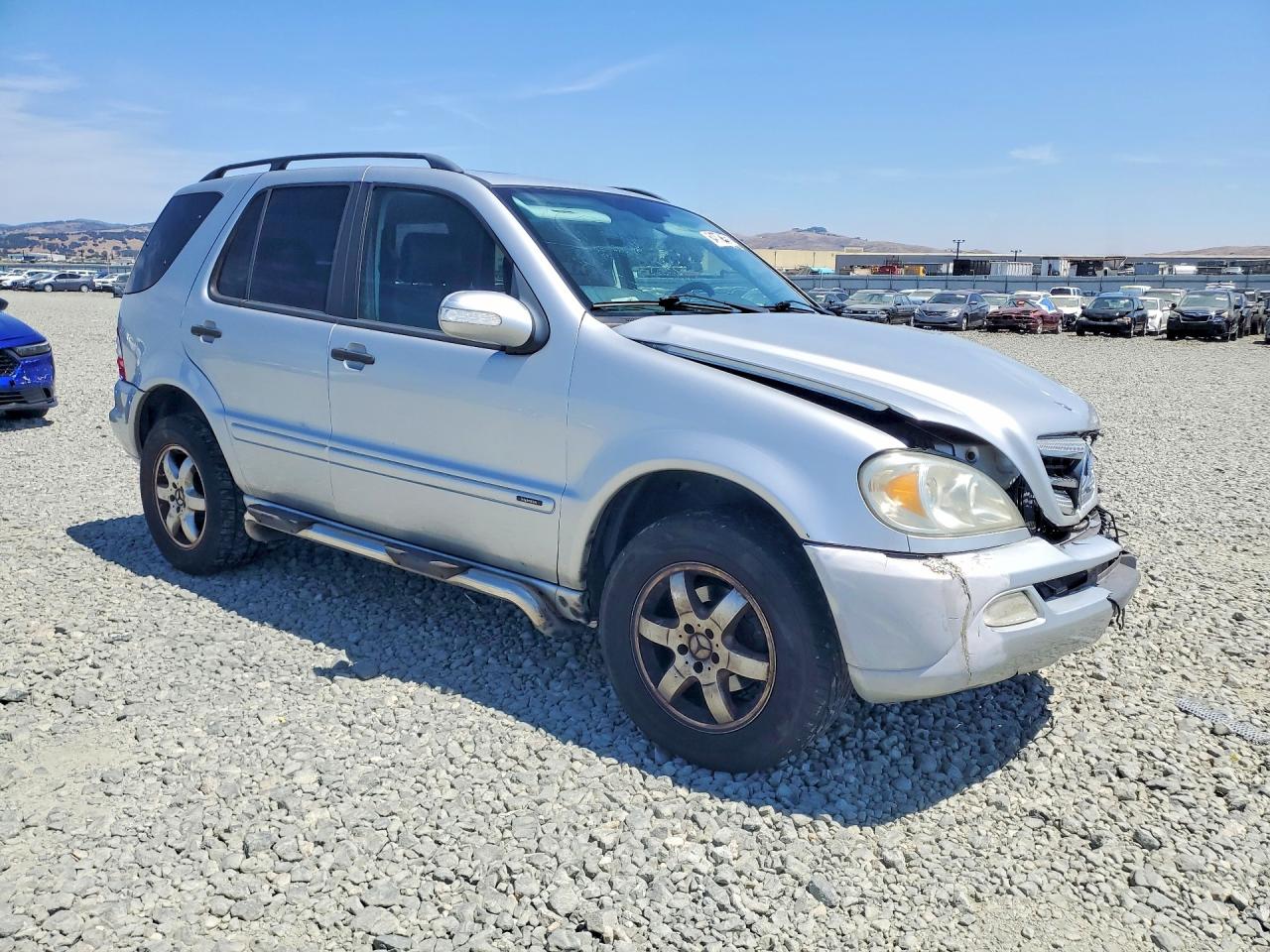 2004 Mercedes-benz Ml 350 Silver vin: 4JGAB57E04A514892