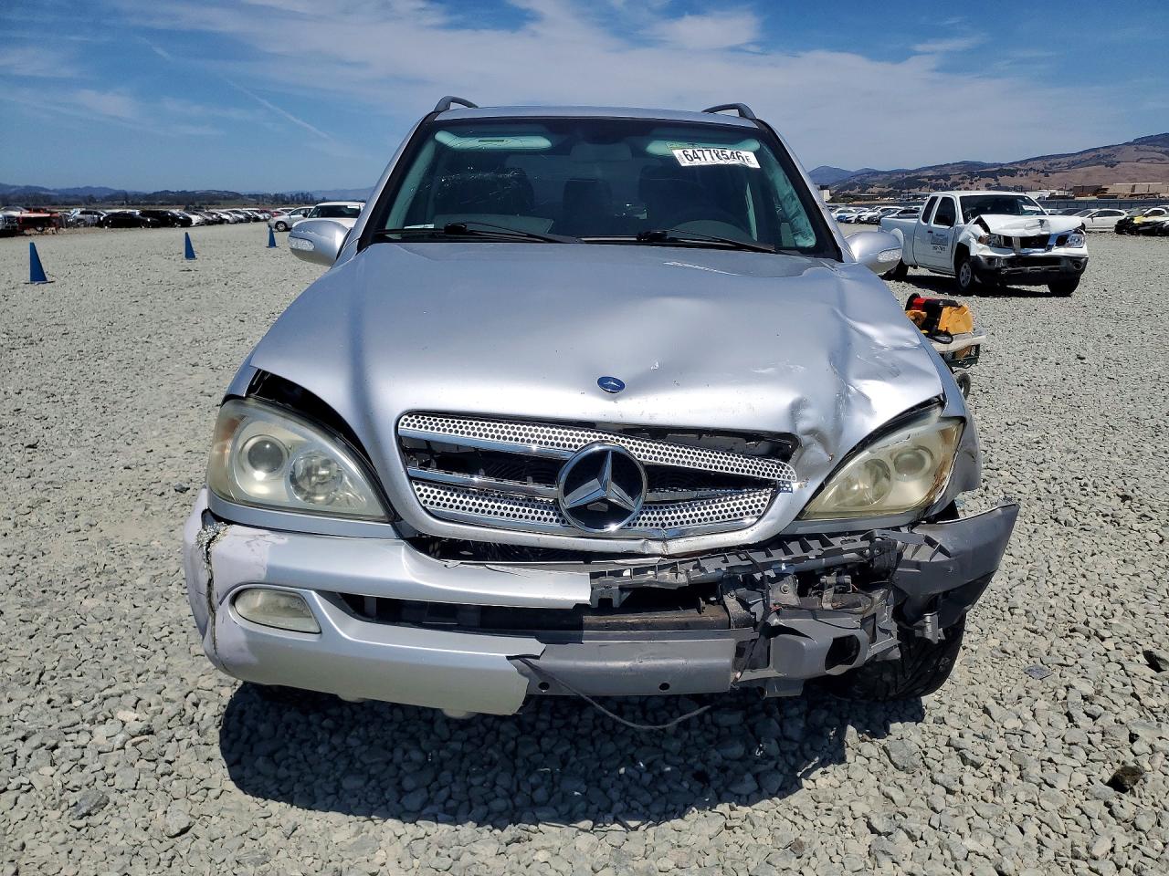 2004 Mercedes-benz Ml 350 Silver vin: 4JGAB57E04A514892