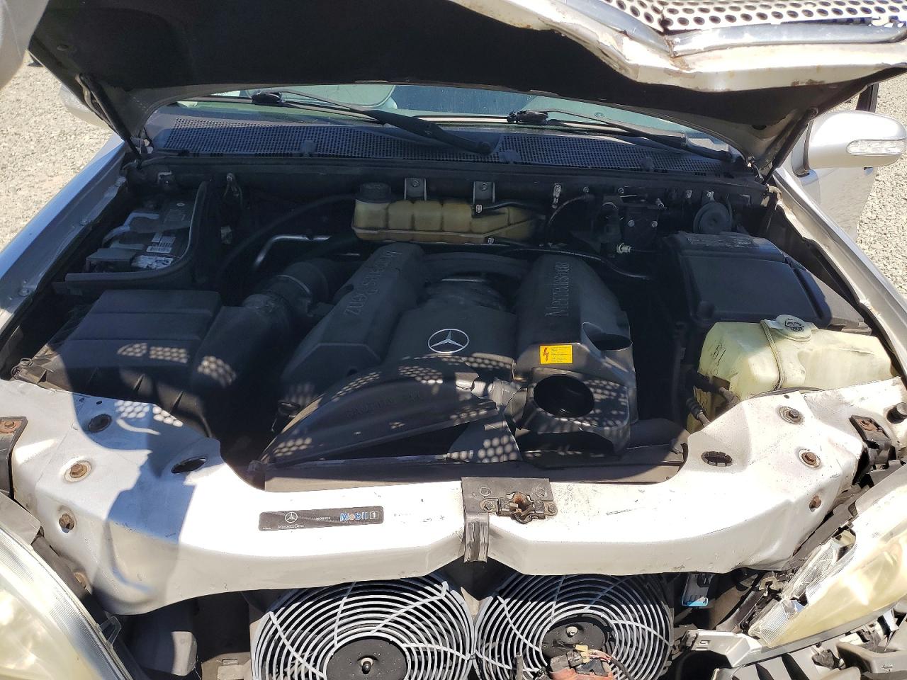 2004 Mercedes-benz Ml 350 Silver vin: 4JGAB57E04A514892