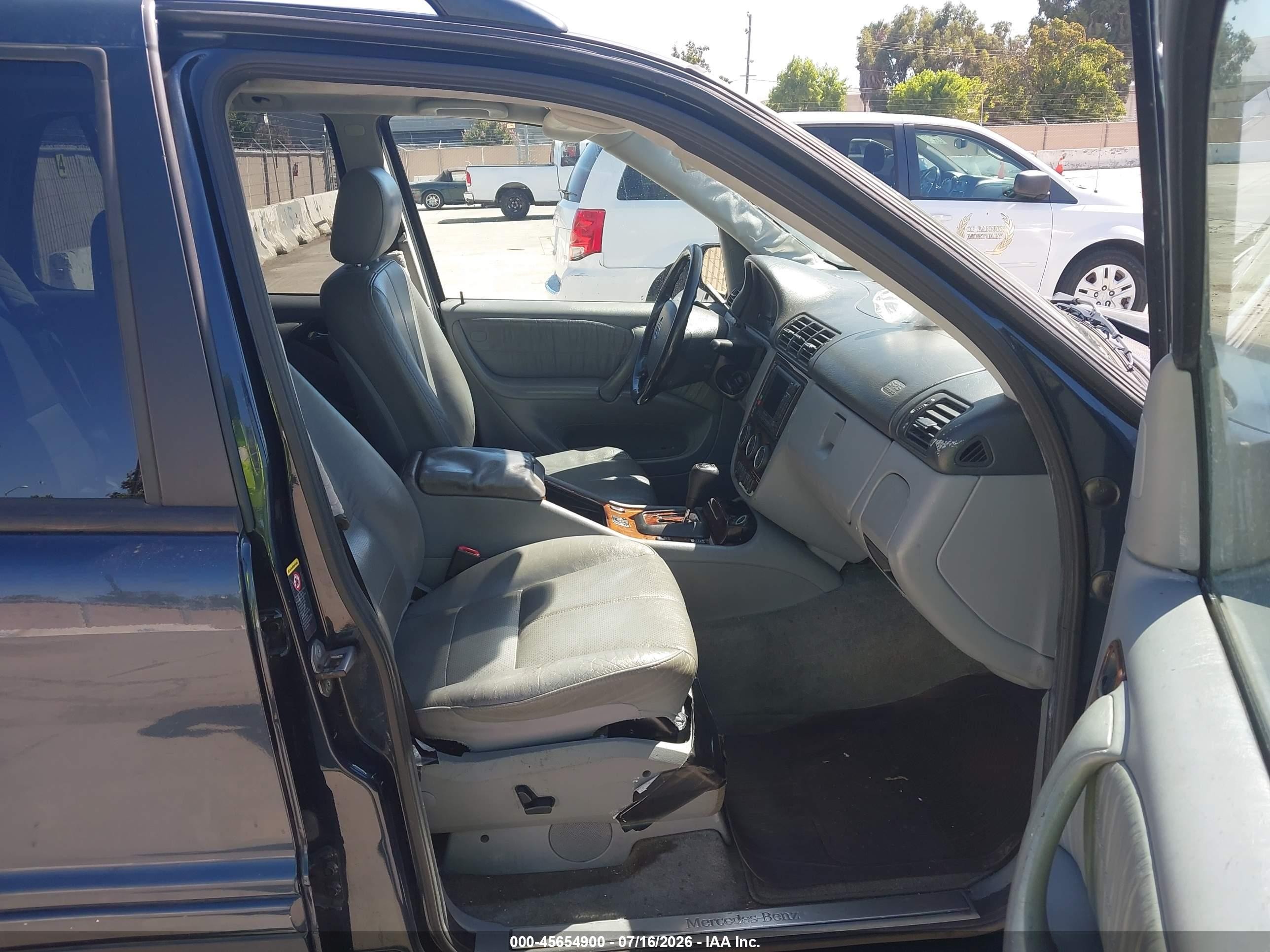 2003 Mercedes-benz Ml 350 Blue vin: 4JGAB57E13A413469