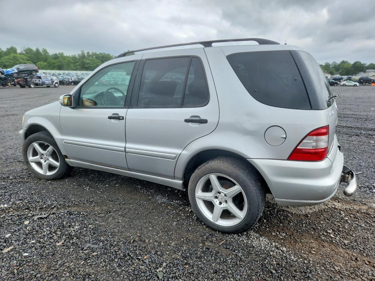 2003 Mercedes-benz Ml 350 Silver vin: 4JGAB57E13A415383