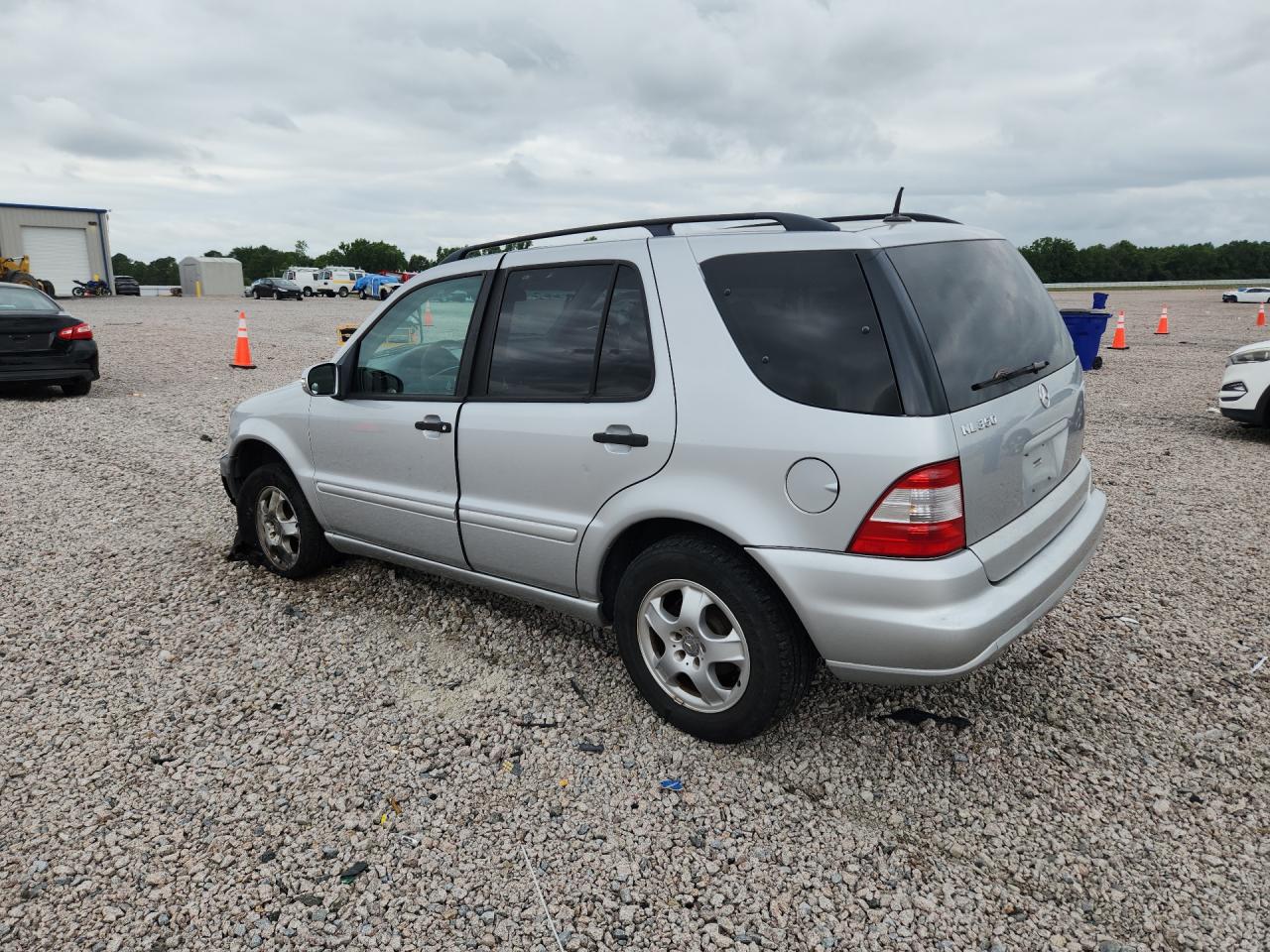 2004 Mercedes-benz Ml 350 Silver vin: 4JGAB57E14A470823