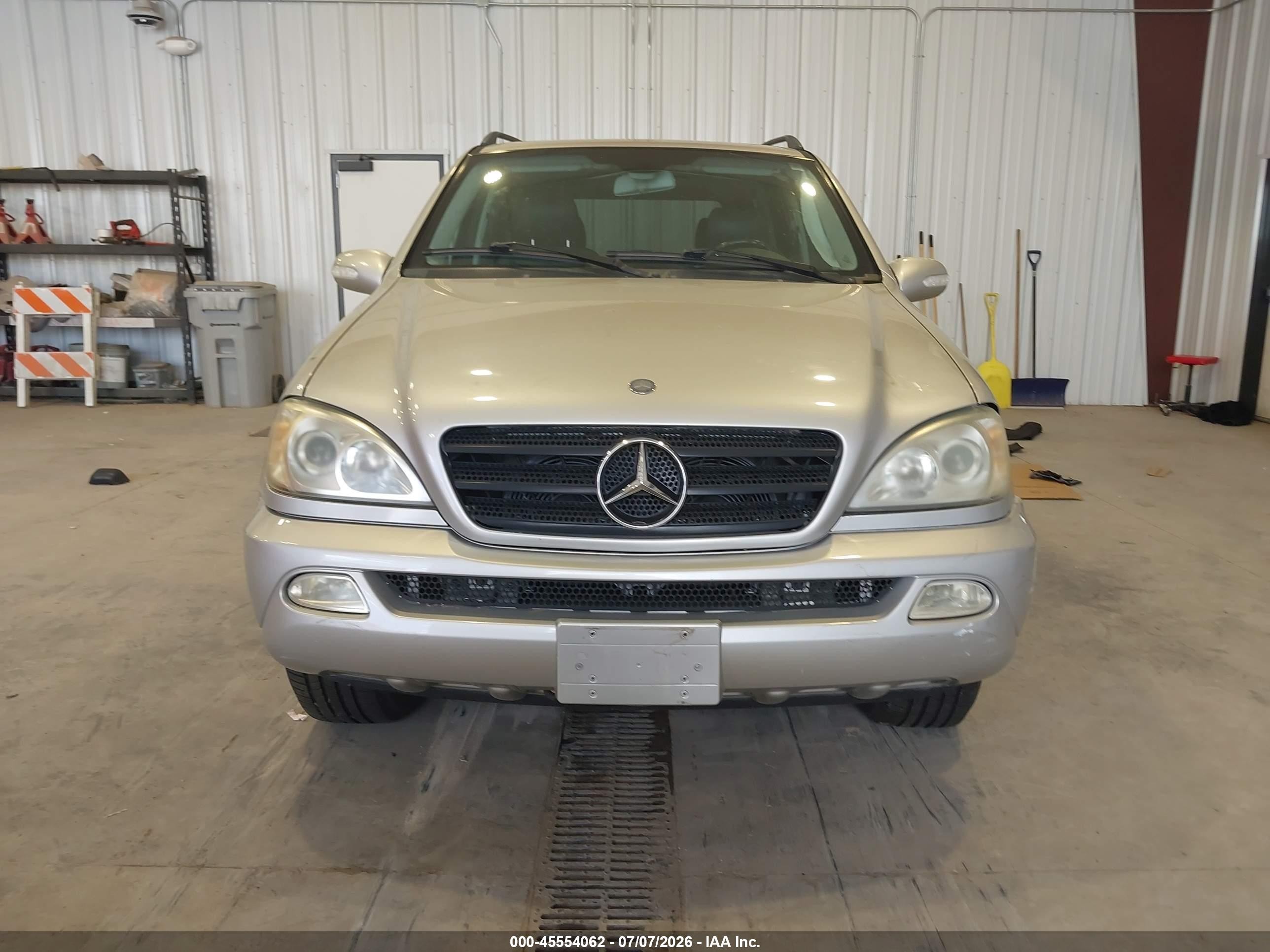 2004 Mercedes-benz Ml 350 4matic Silver vin: 4JGAB57E14A503335
