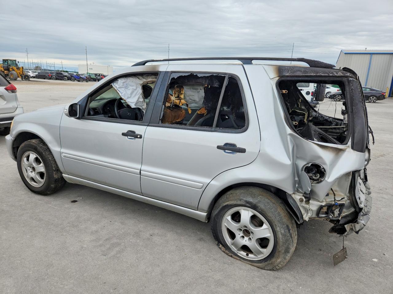 2004 Mercedes-benz Ml 350 Silver vin: 4JGAB57E24A485279