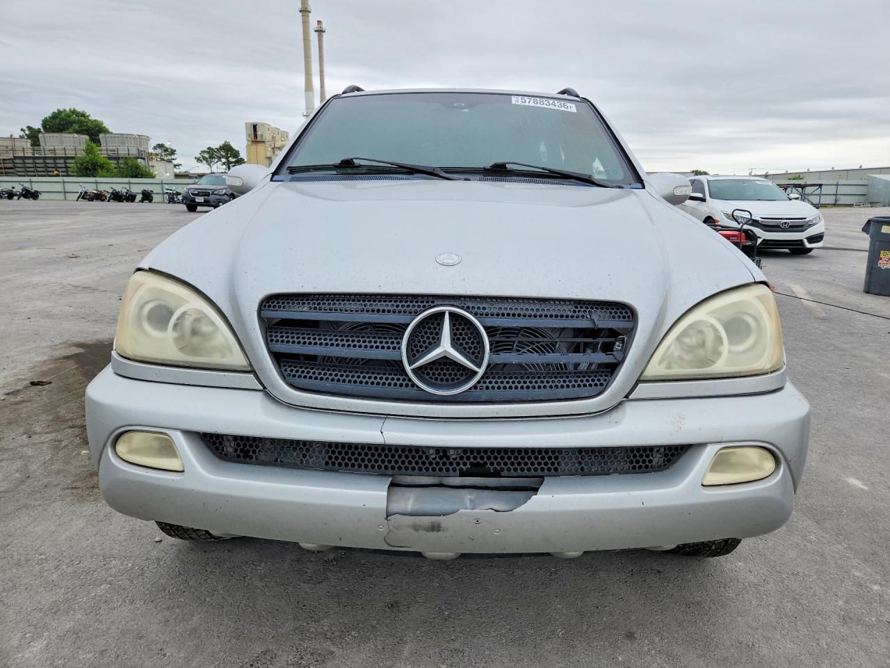 2004 Mercedes-benz Ml 350 Silver vin: 4JGAB57E24A485279