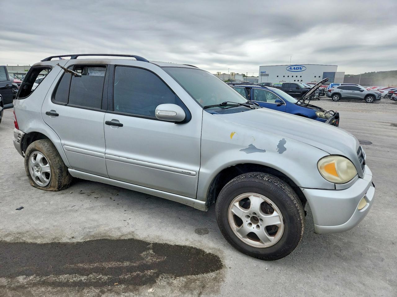 2004 Mercedes-benz Ml 350 Silver vin: 4JGAB57E24A485279