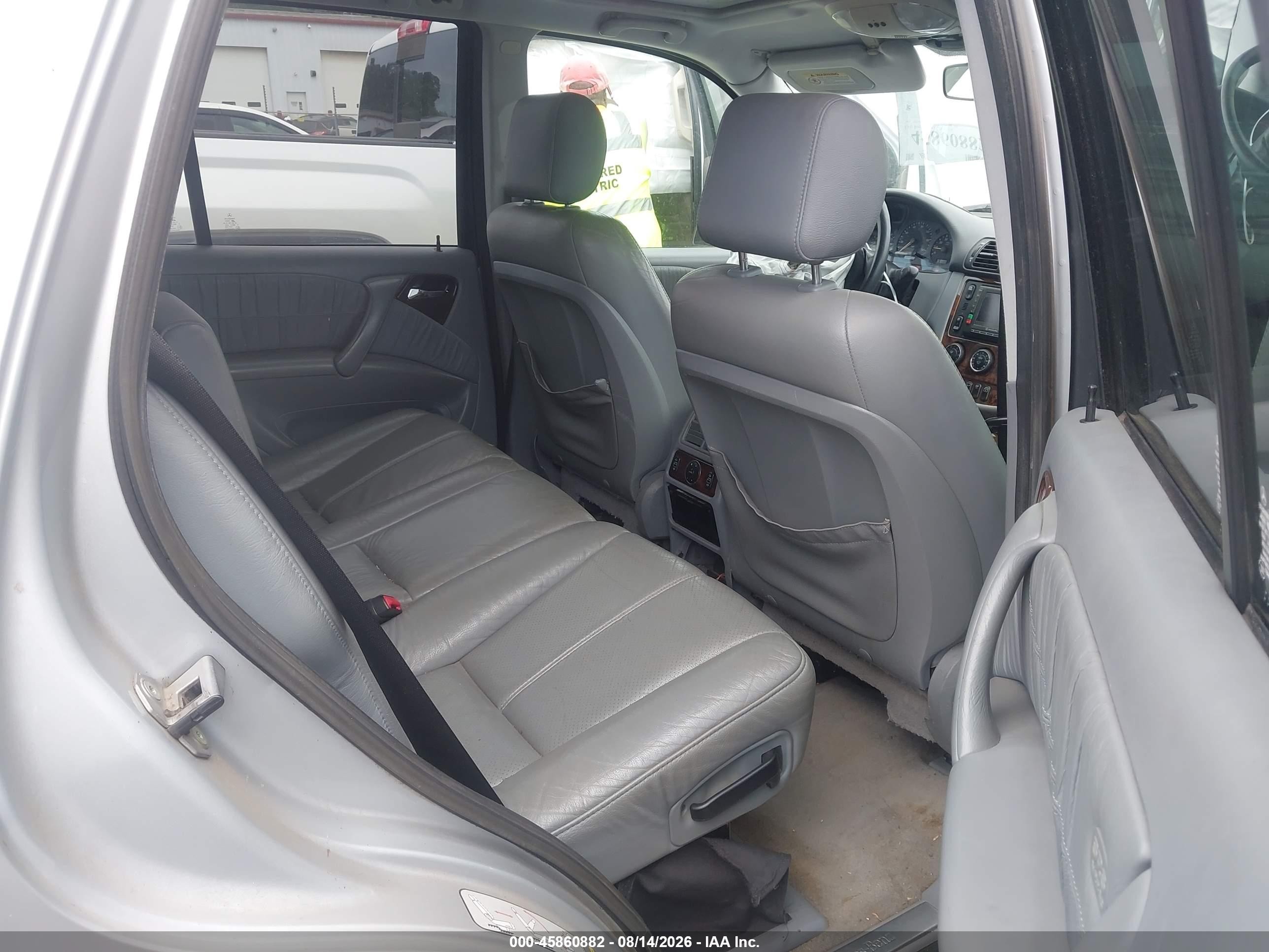 2004 Mercedes-benz Ml 350 4matic Gray vin: 4JGAB57E24A508222
