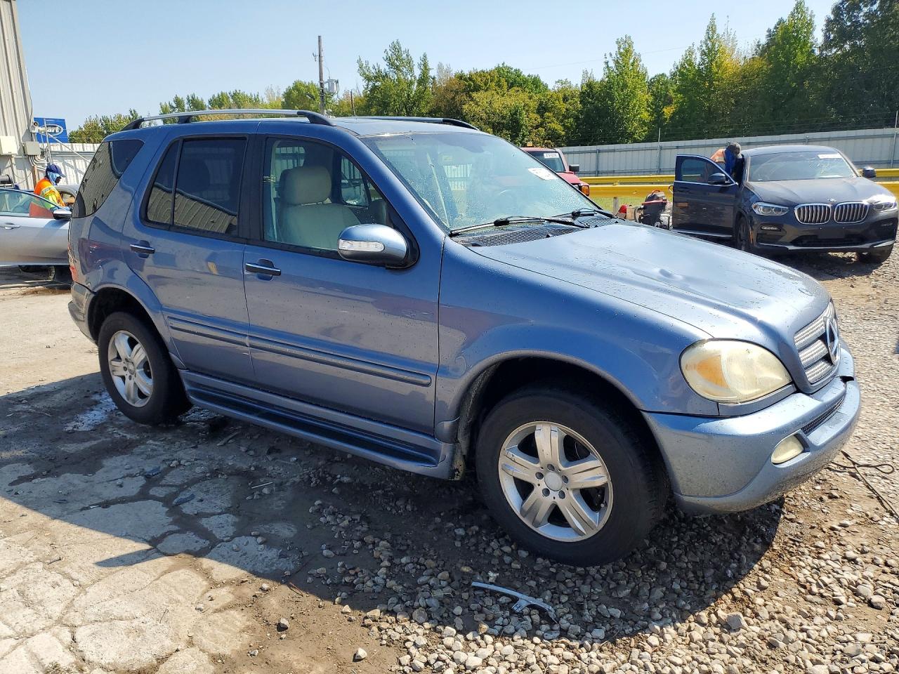 2005 Mercedes-benz Ml 350 Blue vin: 4JGAB57E25A529895