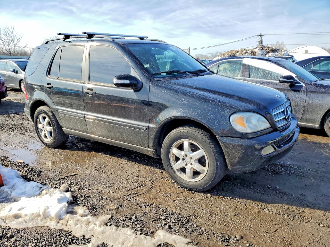 2003 Mercedes-benz M-class Black vin: 4JGAB57E33A436350