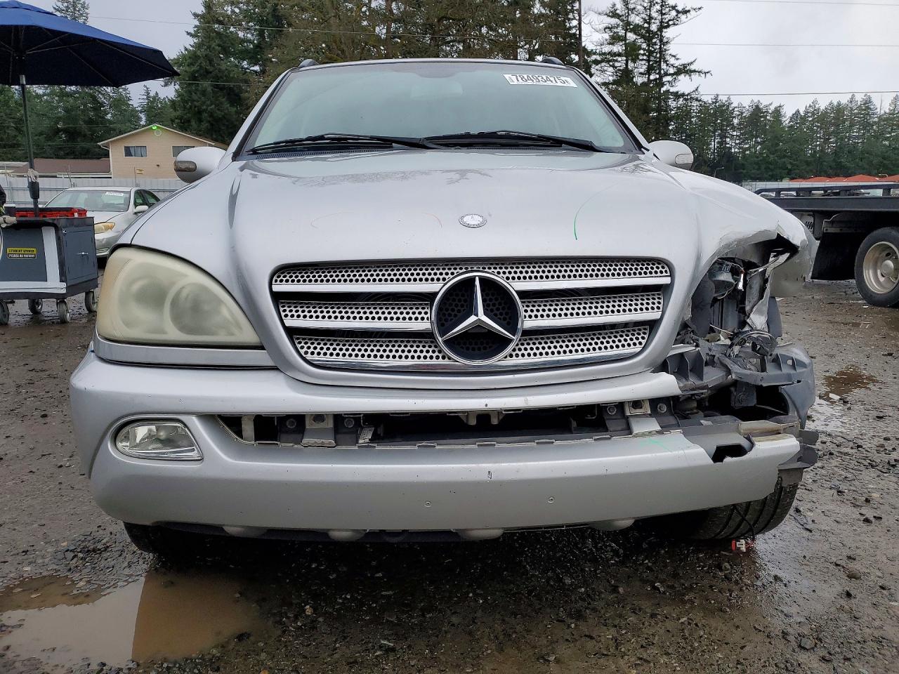 2003 Mercedes-benz Ml 350 Серебряный vin: 4JGAB57E33A447252