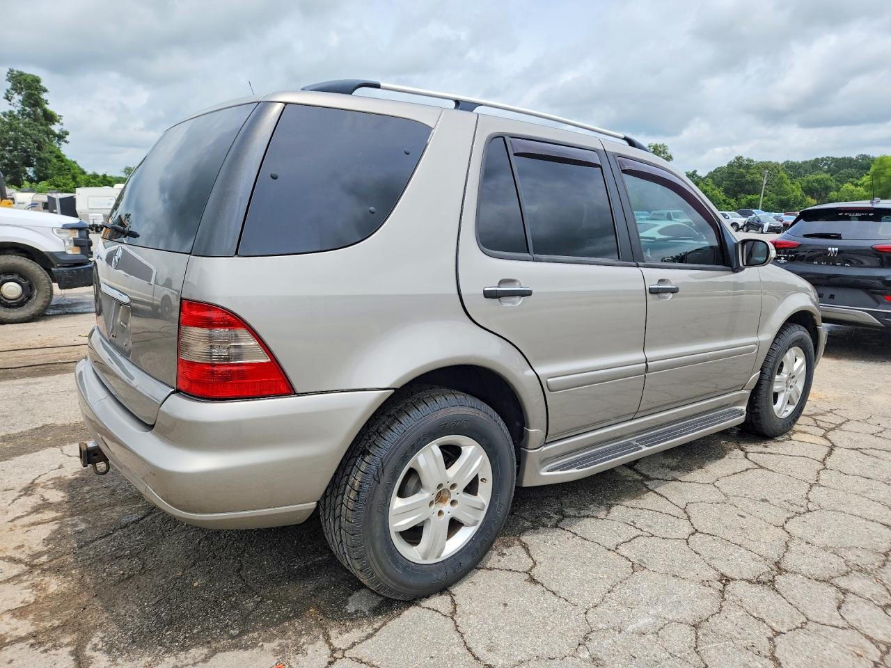 2005 Mercedes-benz Ml 350 Silver vin: 4JGAB57E35A531686