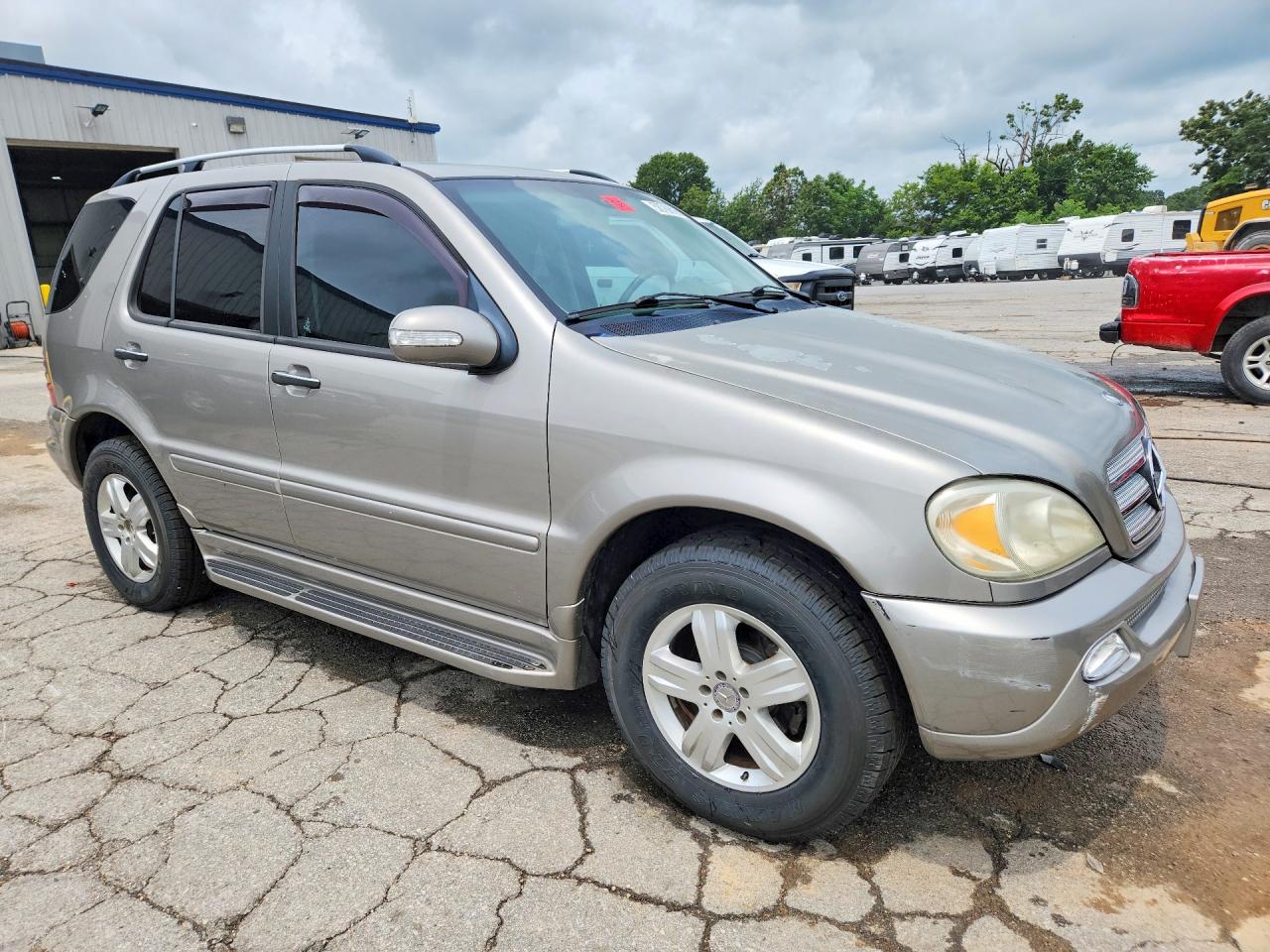 2005 Mercedes-benz Ml 350 Silver vin: 4JGAB57E35A531686
