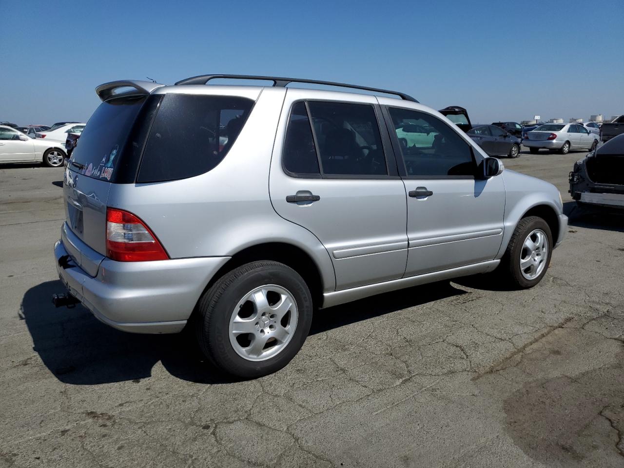 2003 Mercedes-benz Ml 350 Silver vin: 4JGAB57E43A413479