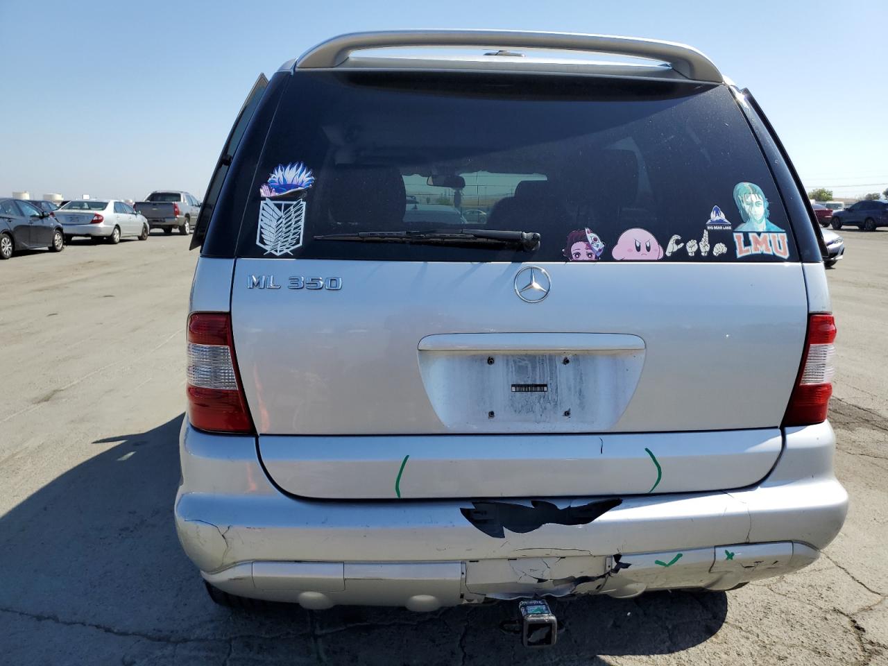 2003 Mercedes-benz Ml 350 Silver vin: 4JGAB57E43A413479