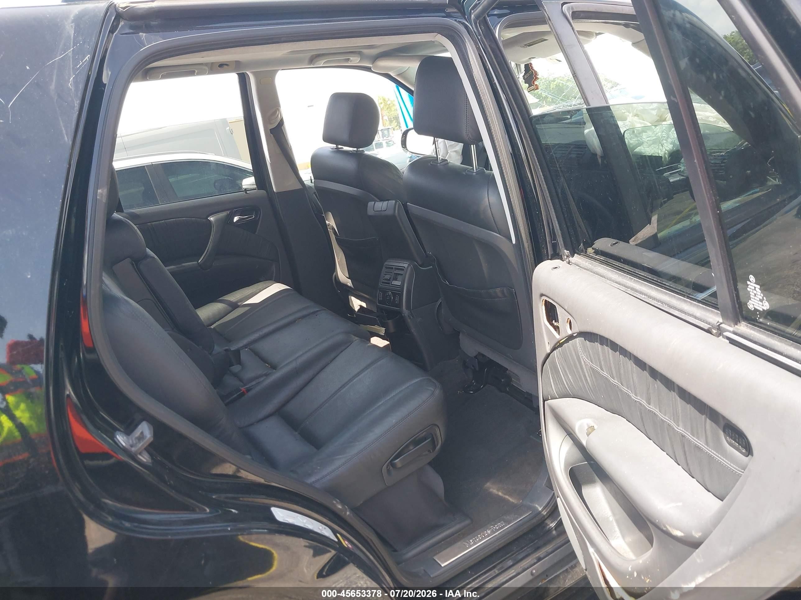 2005 Mercedes-benz Ml 350 4matic Black vin: 4JGAB57E45A530482