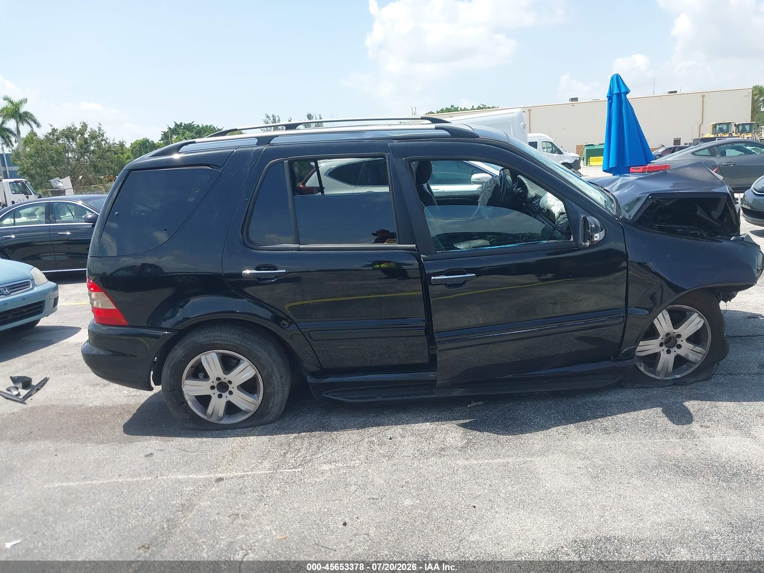 2005 Mercedes-benz Ml 350 4matic Black vin: 4JGAB57E45A530482